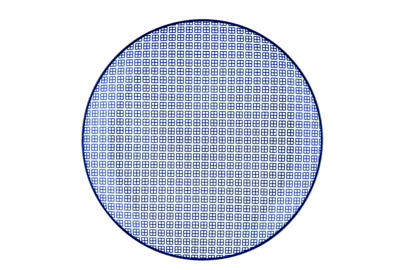 Pattern plate ø26cm - 6 pieces - color BJORN Blue
