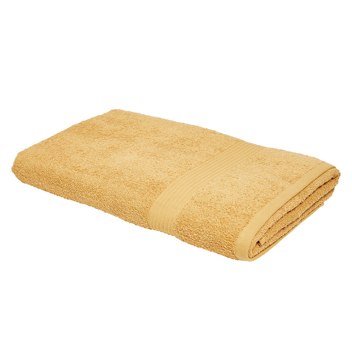 Solid color cotton beach towel TODAY LINGE DE MAISON Yellow