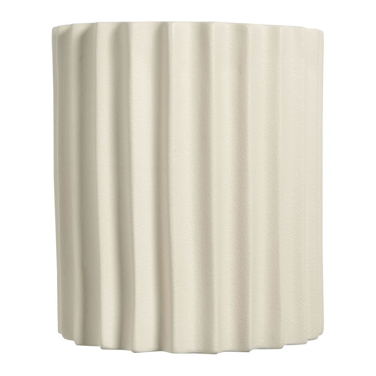 Non-electrified ceramic Olympe applique BLANC D'IVOIRE Beige