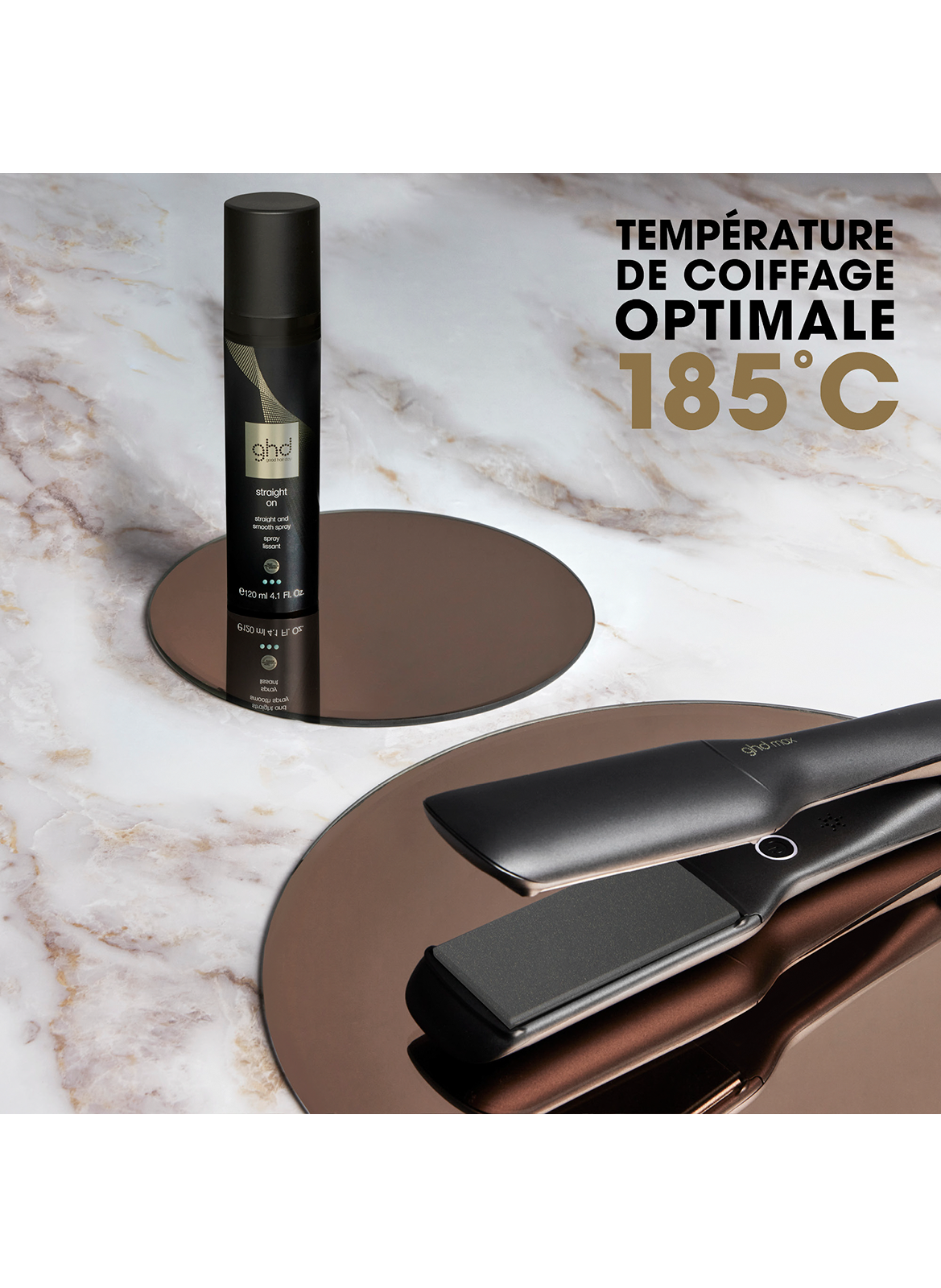 GHD MAX Hair Straightener GHD Noir