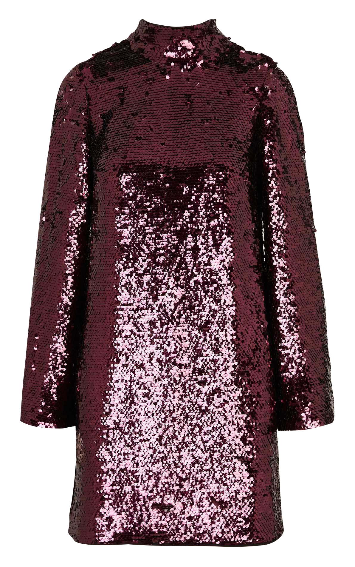 Dress with sequins IKKS Purple