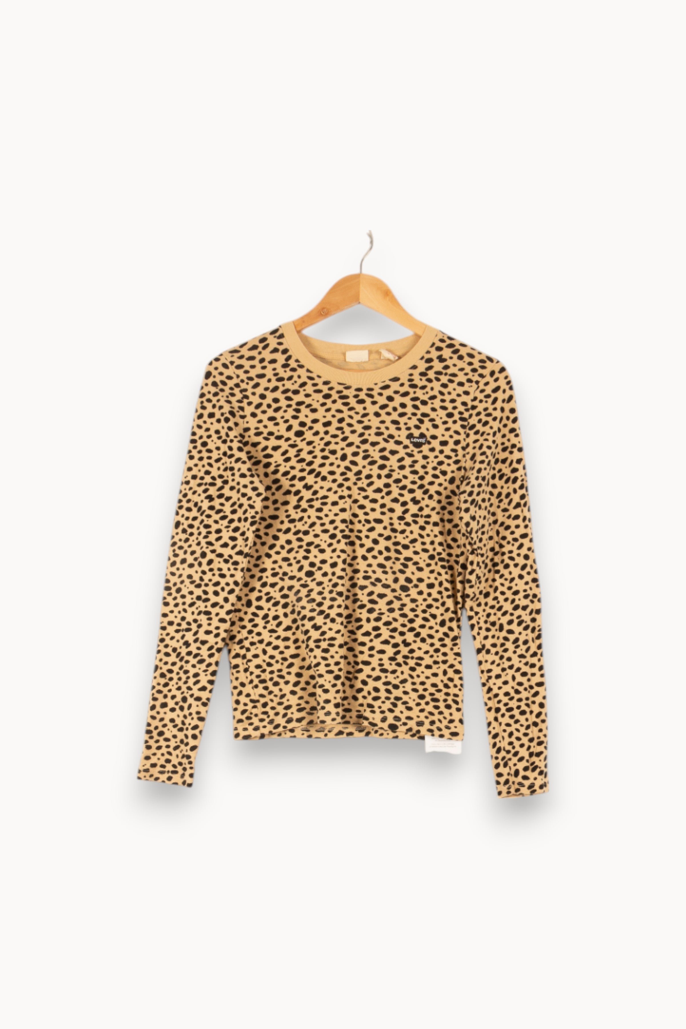 Tommy Badge T-shirt LEVI'S - Seconde main Beige