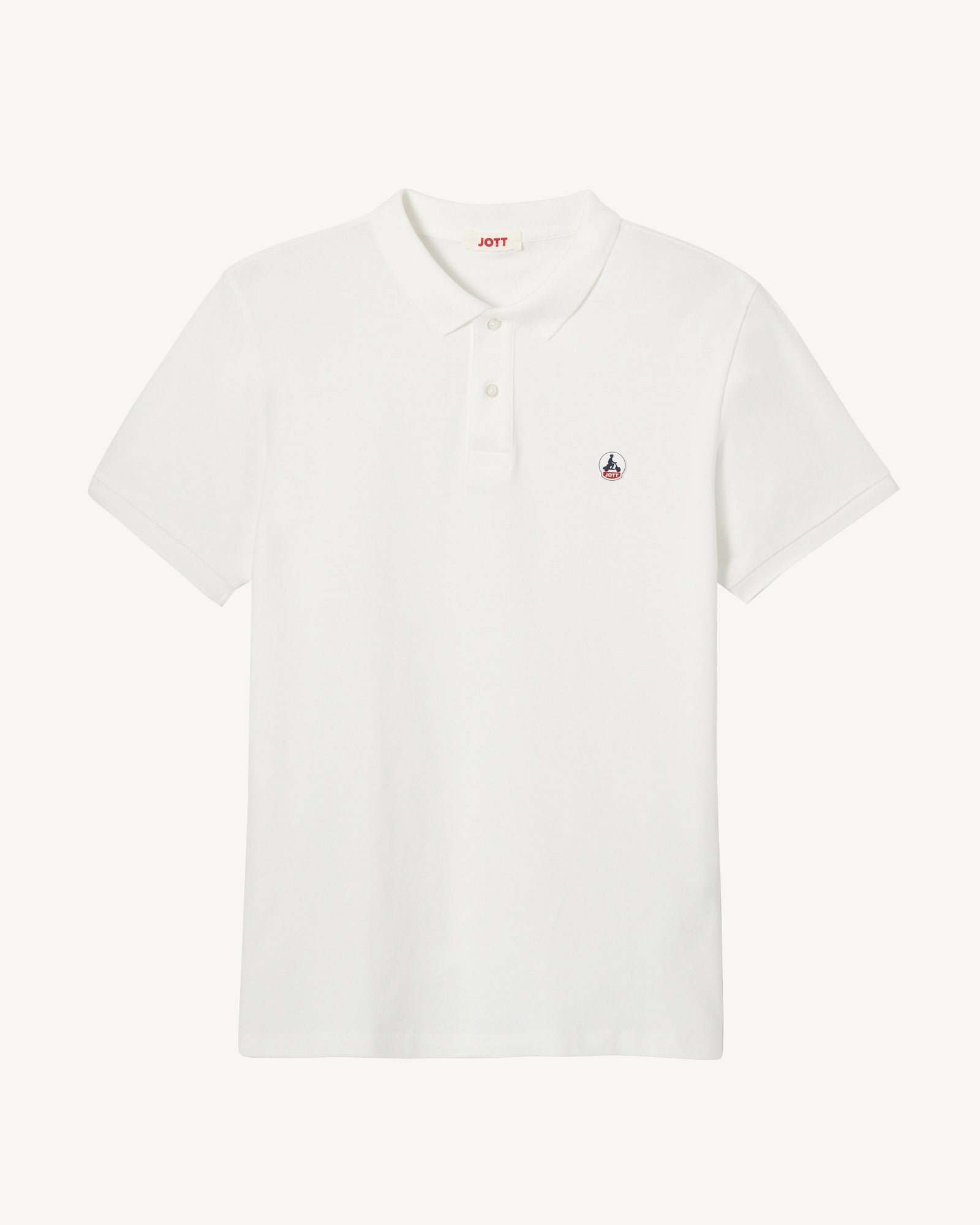 Organic cotton polo Marbella JOTT White