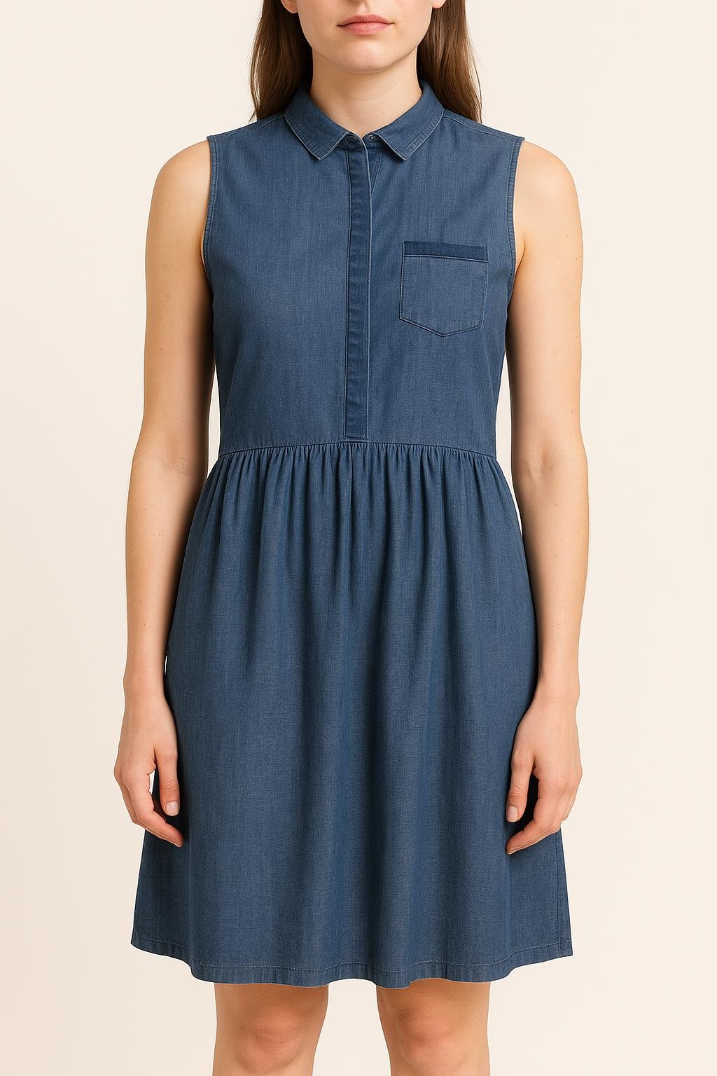 Midi dress COMPTOIR DES COTONNIERS - Seconde main Blue