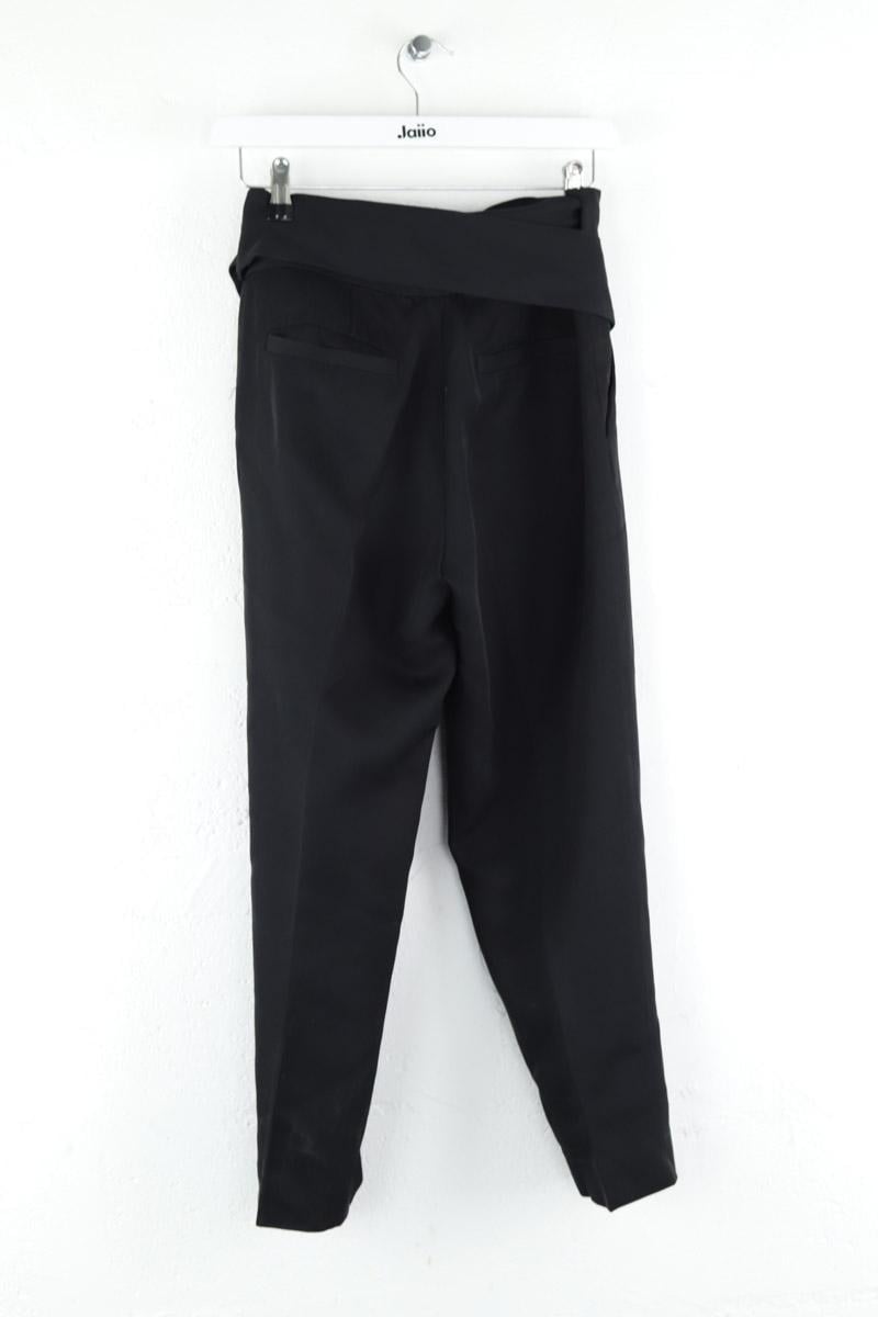 Black straight-leg  pants IRO - Seconde Main Black