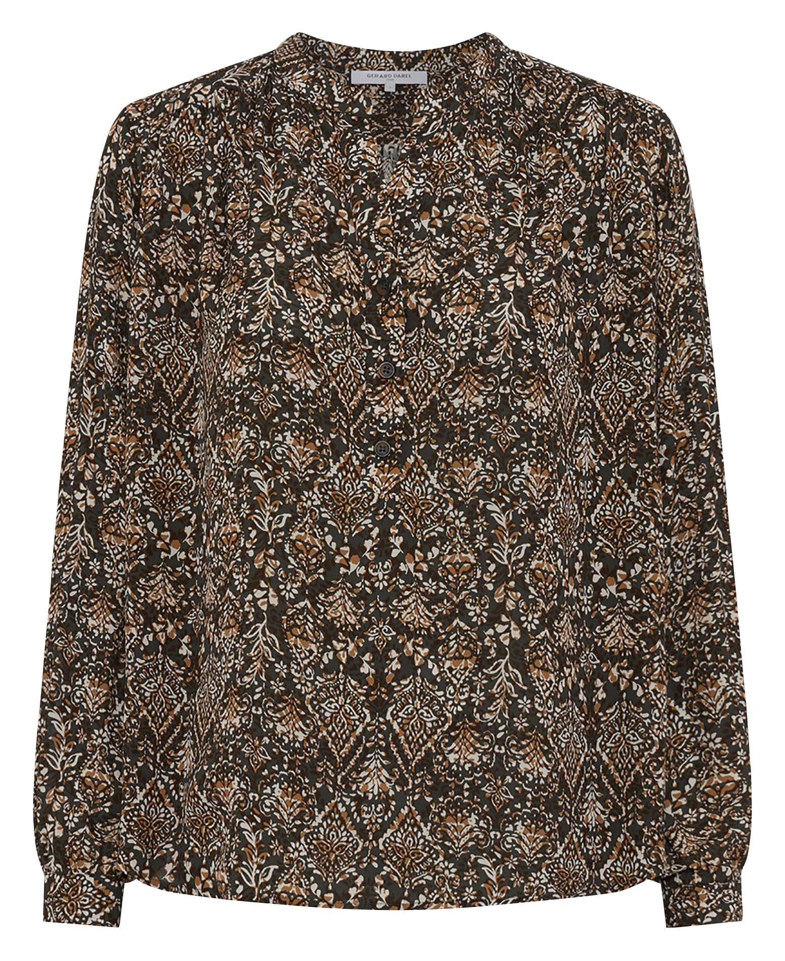 Rechte top met print GERARD DAREL Kaki