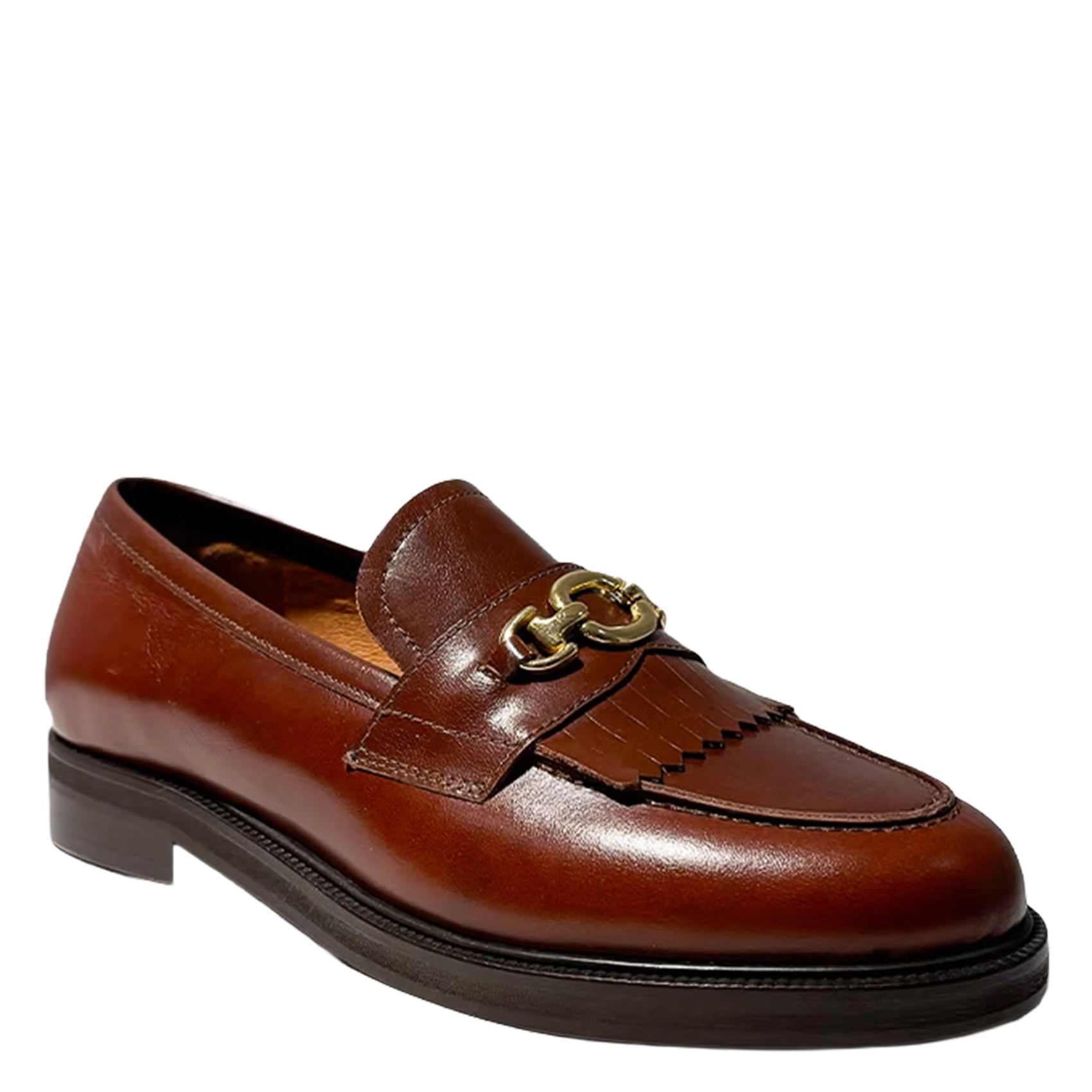 Mocassins en cuir JONAK Marron