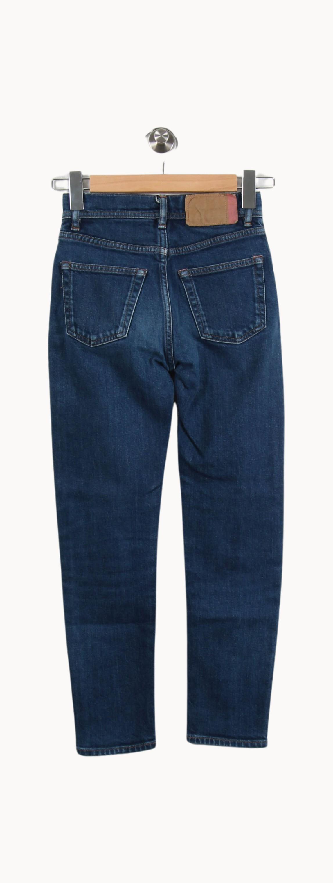 Jean ACNE STUDIOS - Seconde Main Bleu
