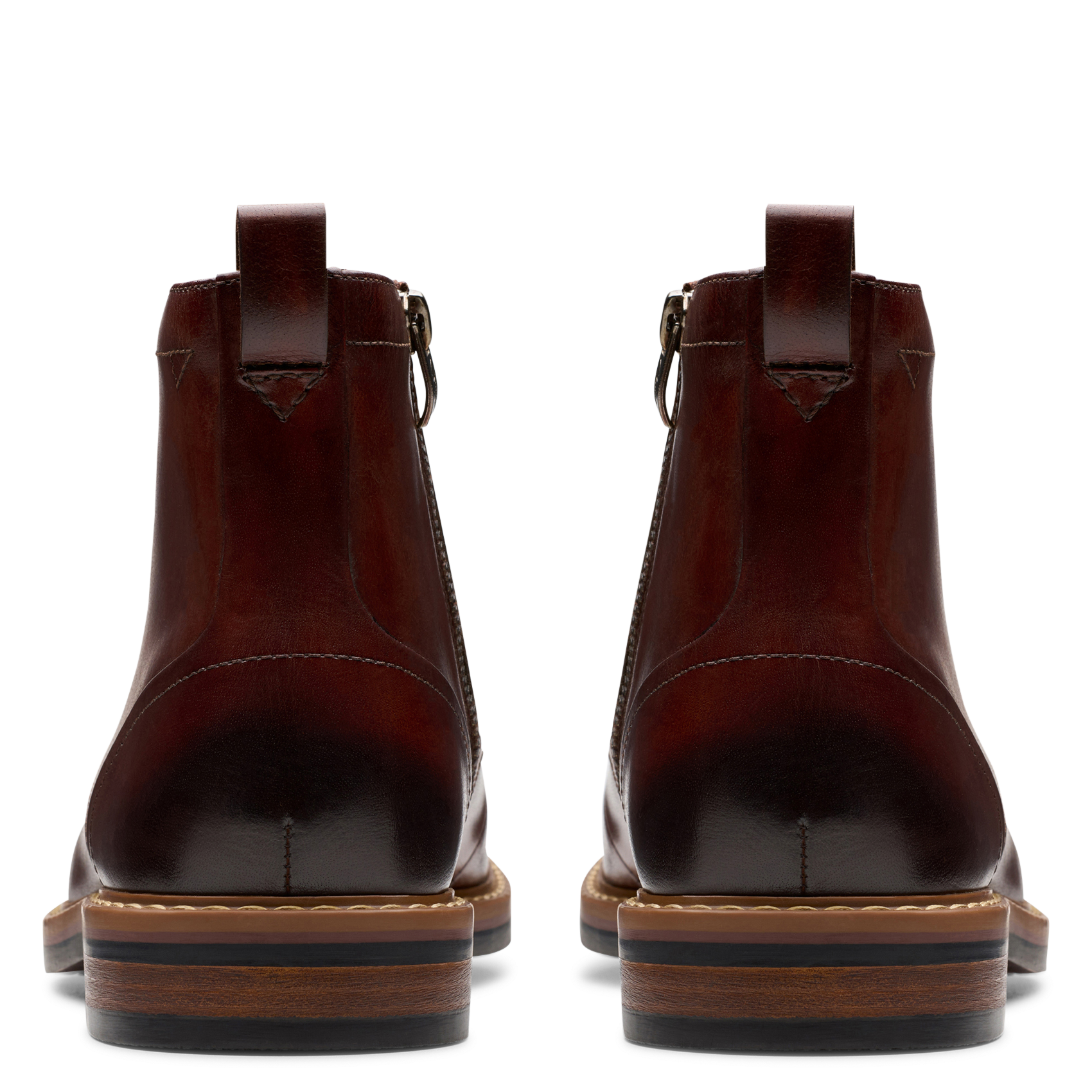 Albert leather boots CLARKS Brown