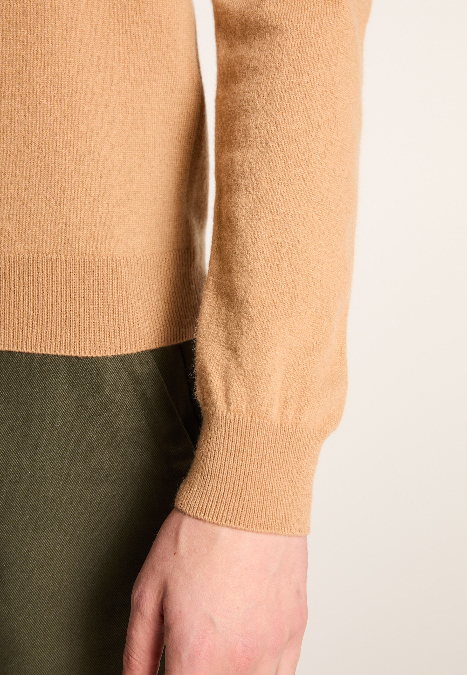 Cashmere sweater MAISON MONTAGUT Brown