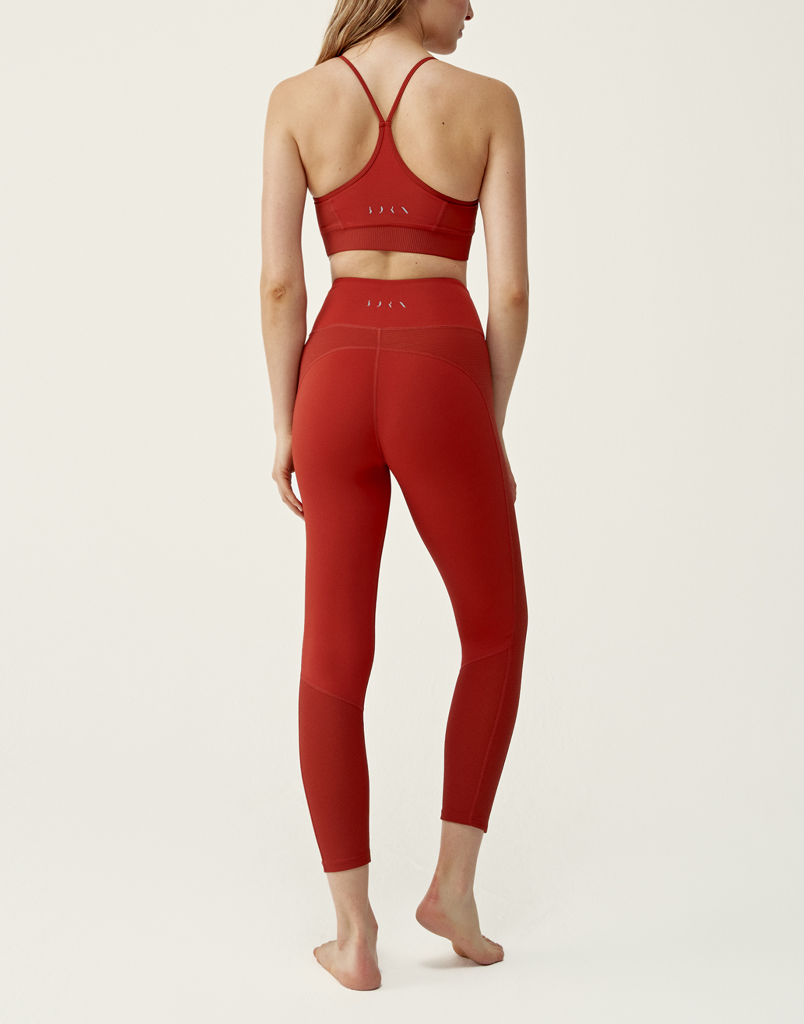 Medium support performance sports bra Red