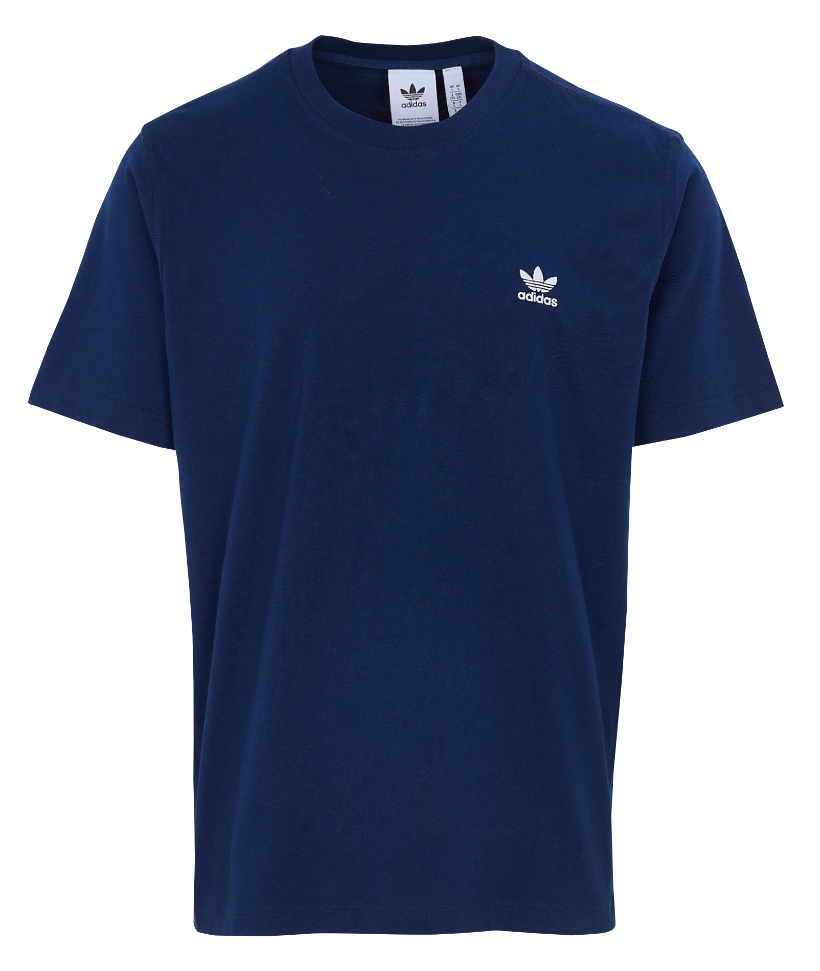 Effen T-shirt ADIDAS Blauw