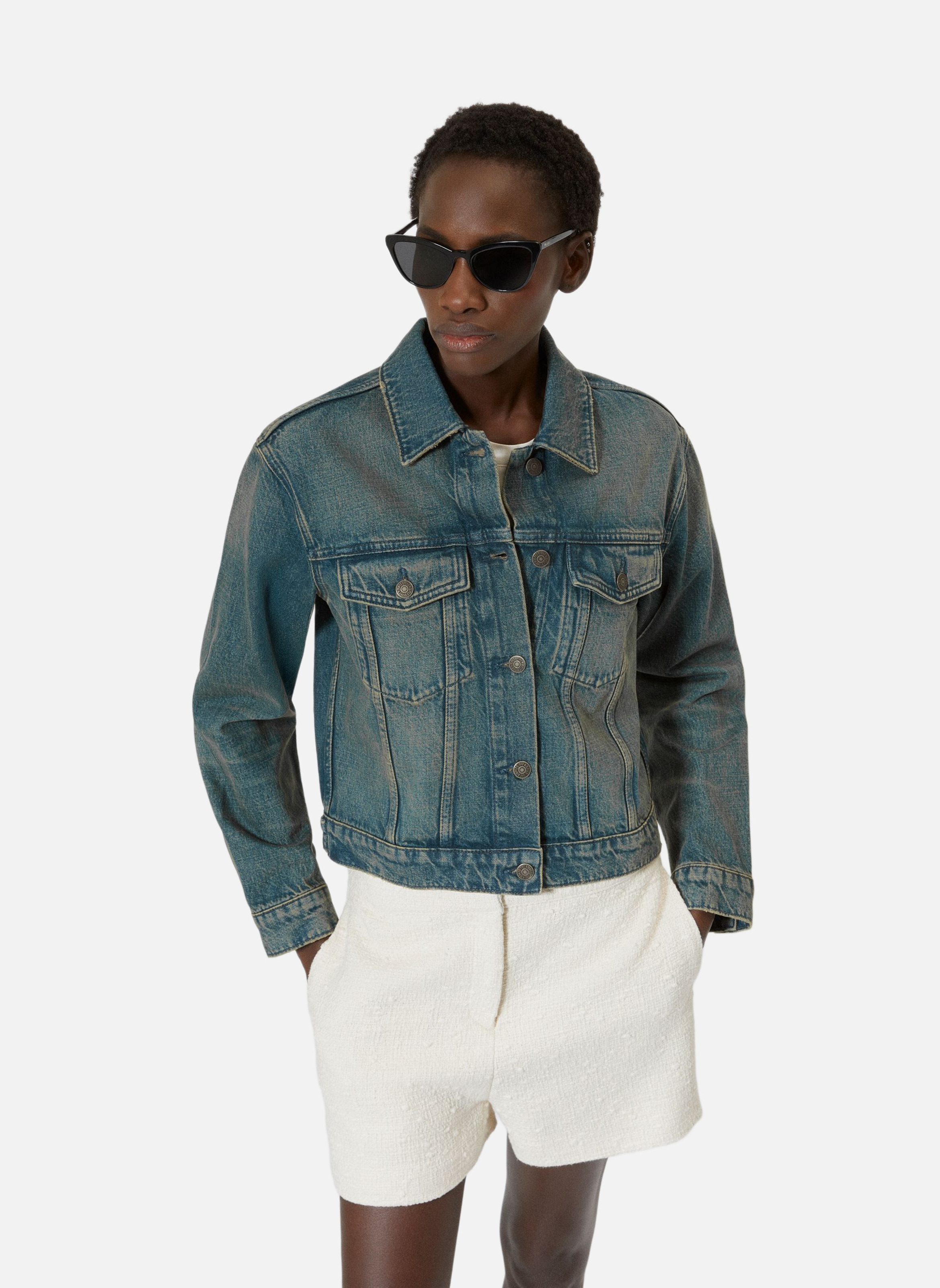 Denim jacket THE KOOPLES Blue
