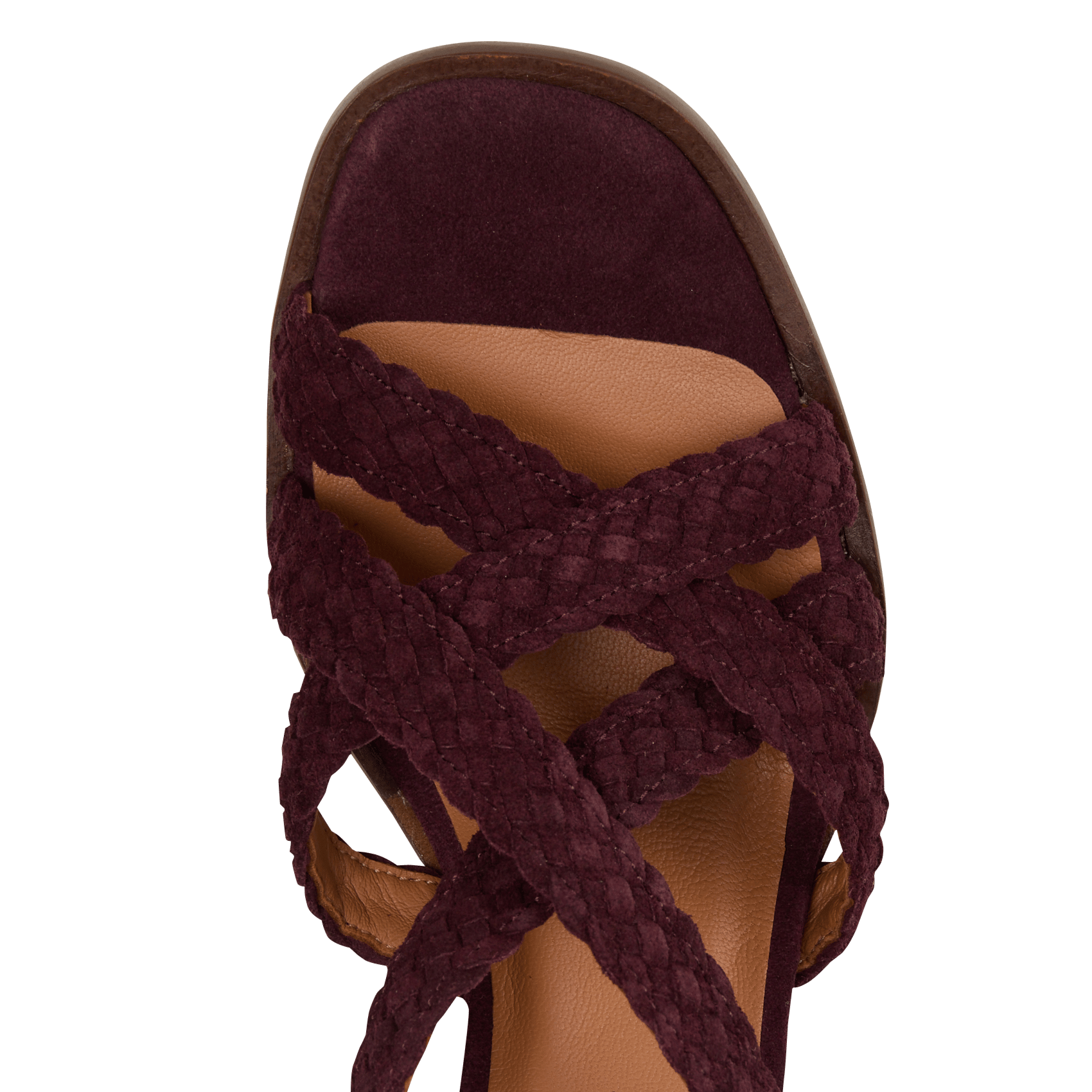 Sandales à talons en cuir MELLOW YELLOW Violet