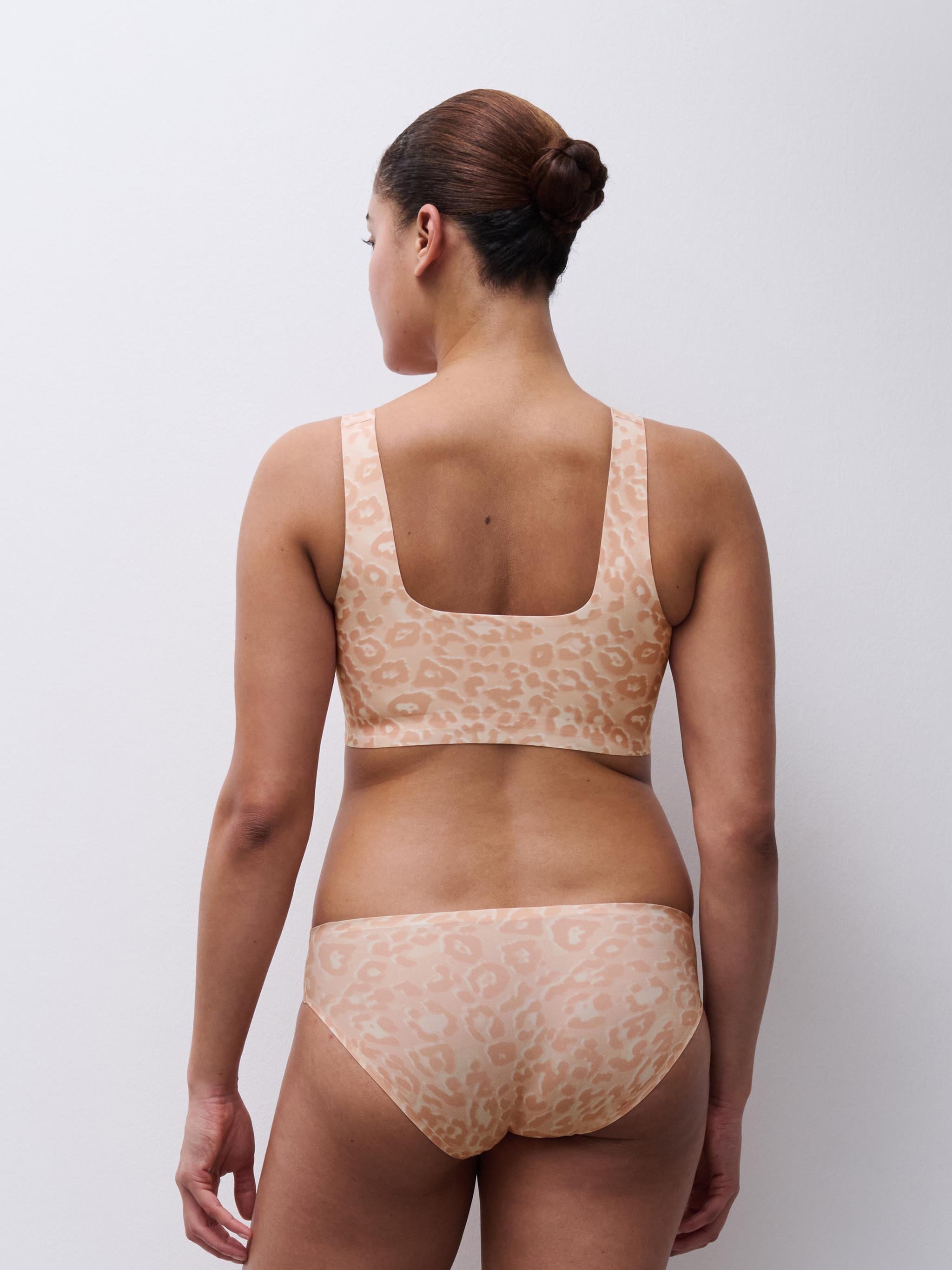 Non-wired bra CHANTELLE Brown