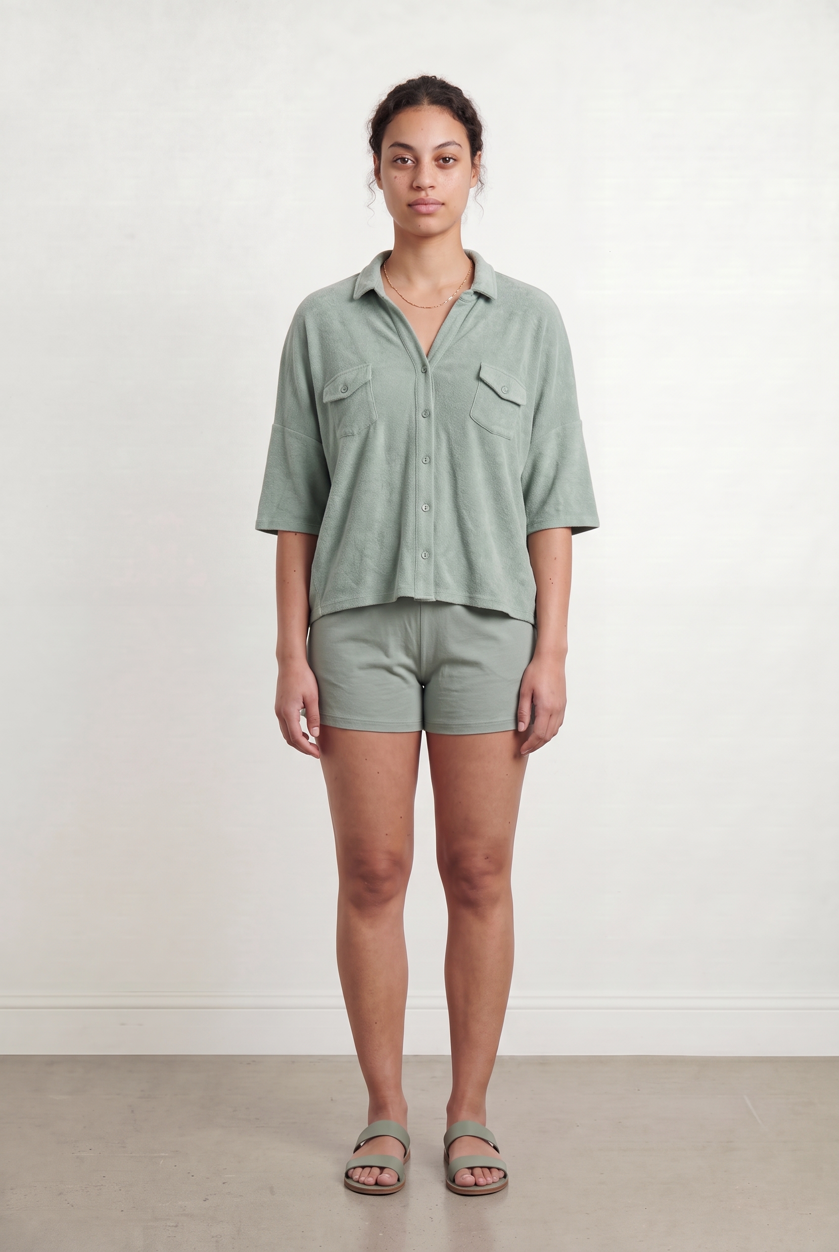 Short & midi dress MAJESTIC FILATURES - SECONDE MAIN Green