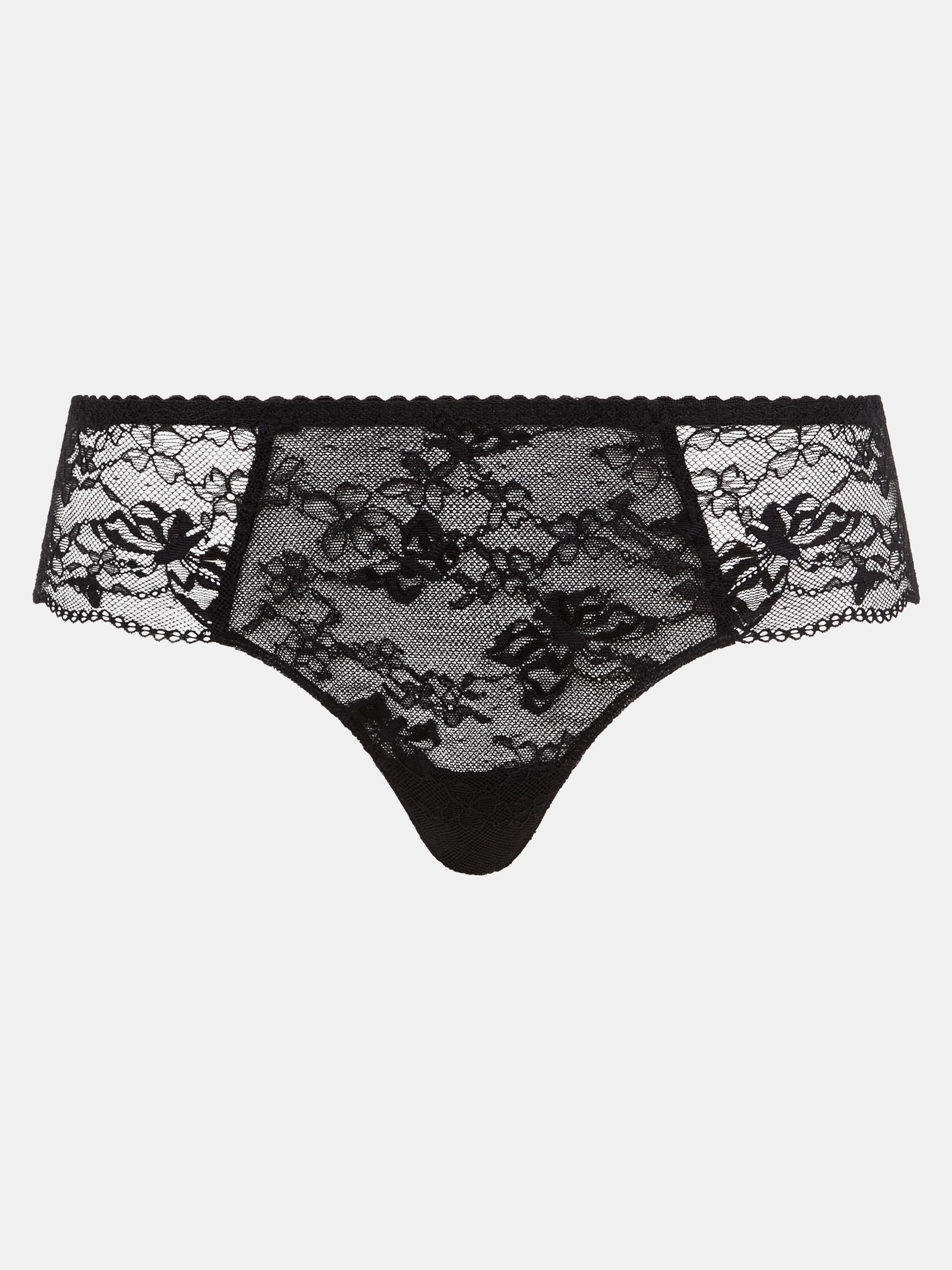 Low-cut shorty CHANTELLE PULP Black