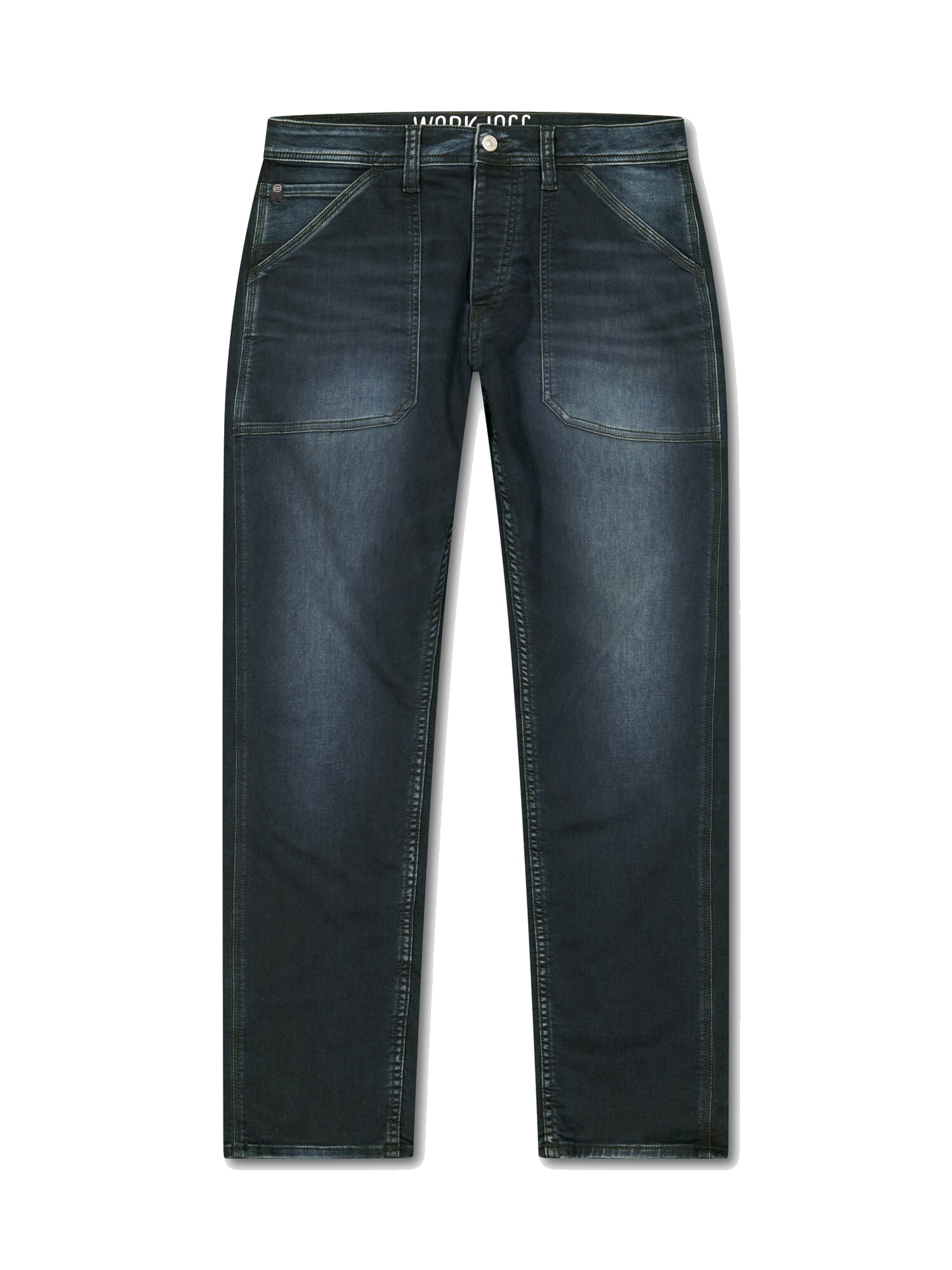 Loose-Fit Buttoned Jeans LE TEMPS DES CERISES Blue