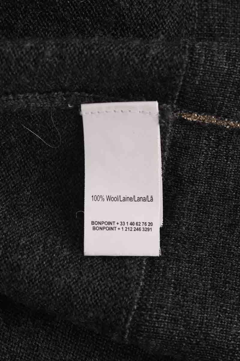 Cardigan BONPOINT - Seconde Main Grey