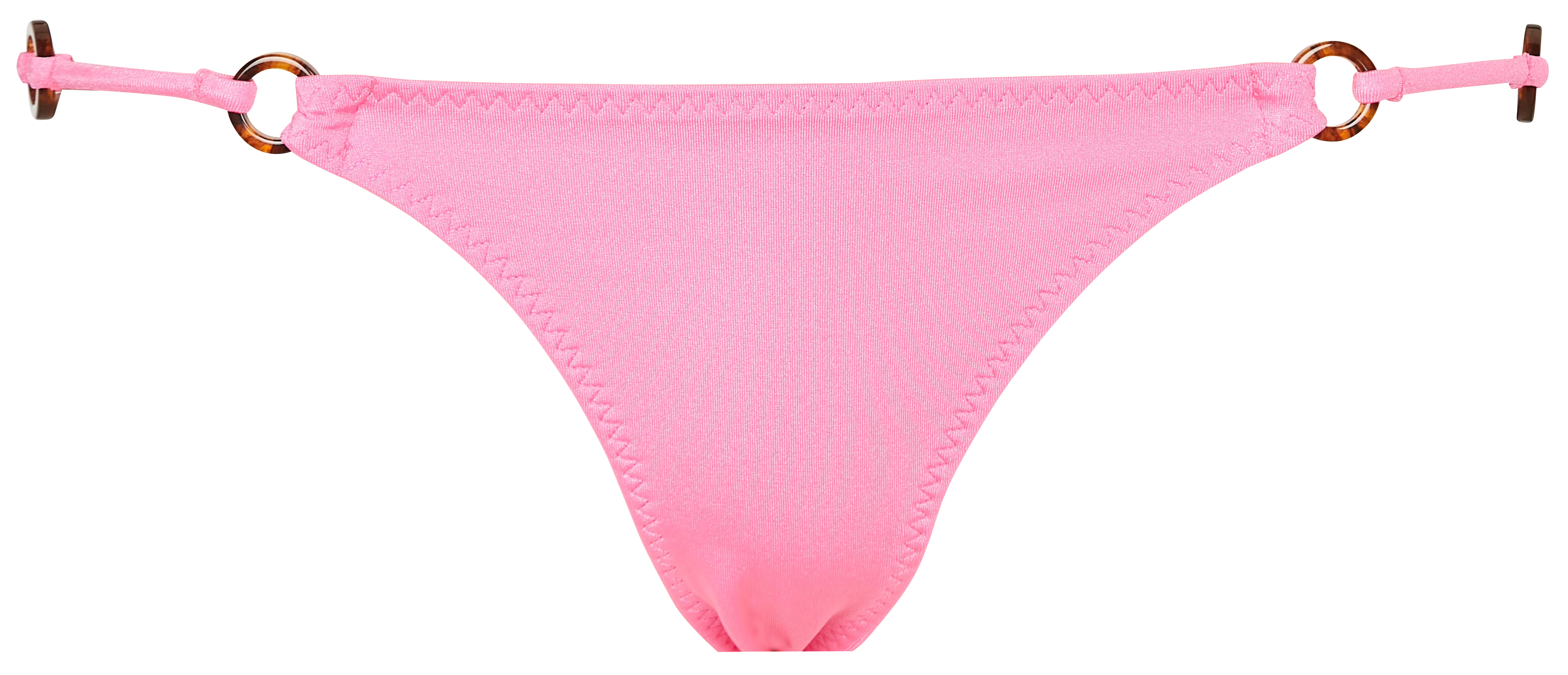 Culotte de bikini à détails anneaux LOVE STORIES Rose