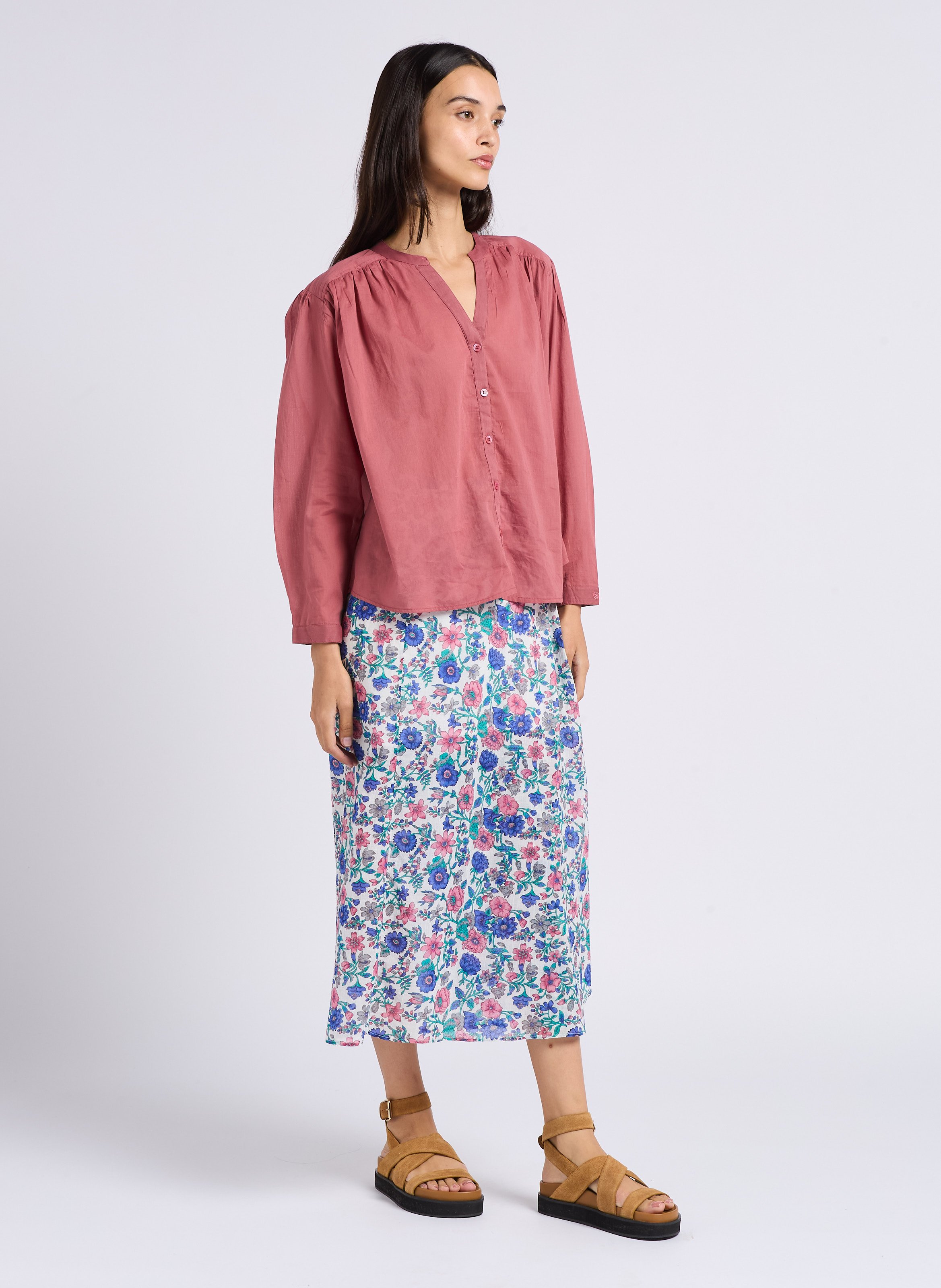 Blouse ample LA PETITE ETOILE Rose