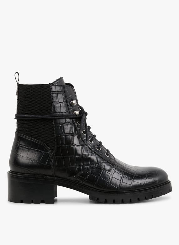 Eram Flex Boots Eram Eram Bottes Cuir Souple Boots à Talon ERAM