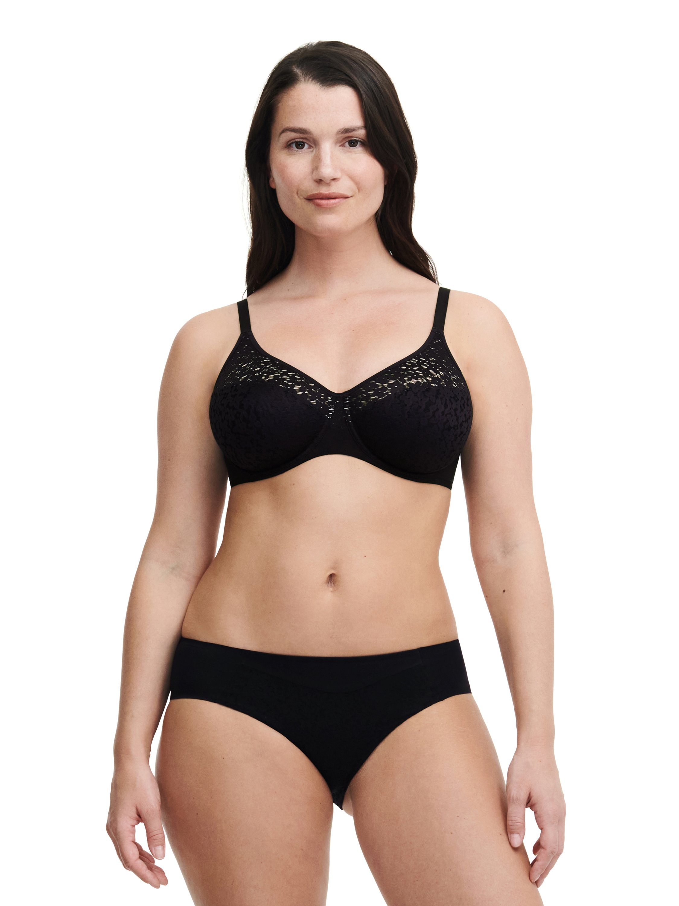 Moulded full-cup bra CHANTELLE Black