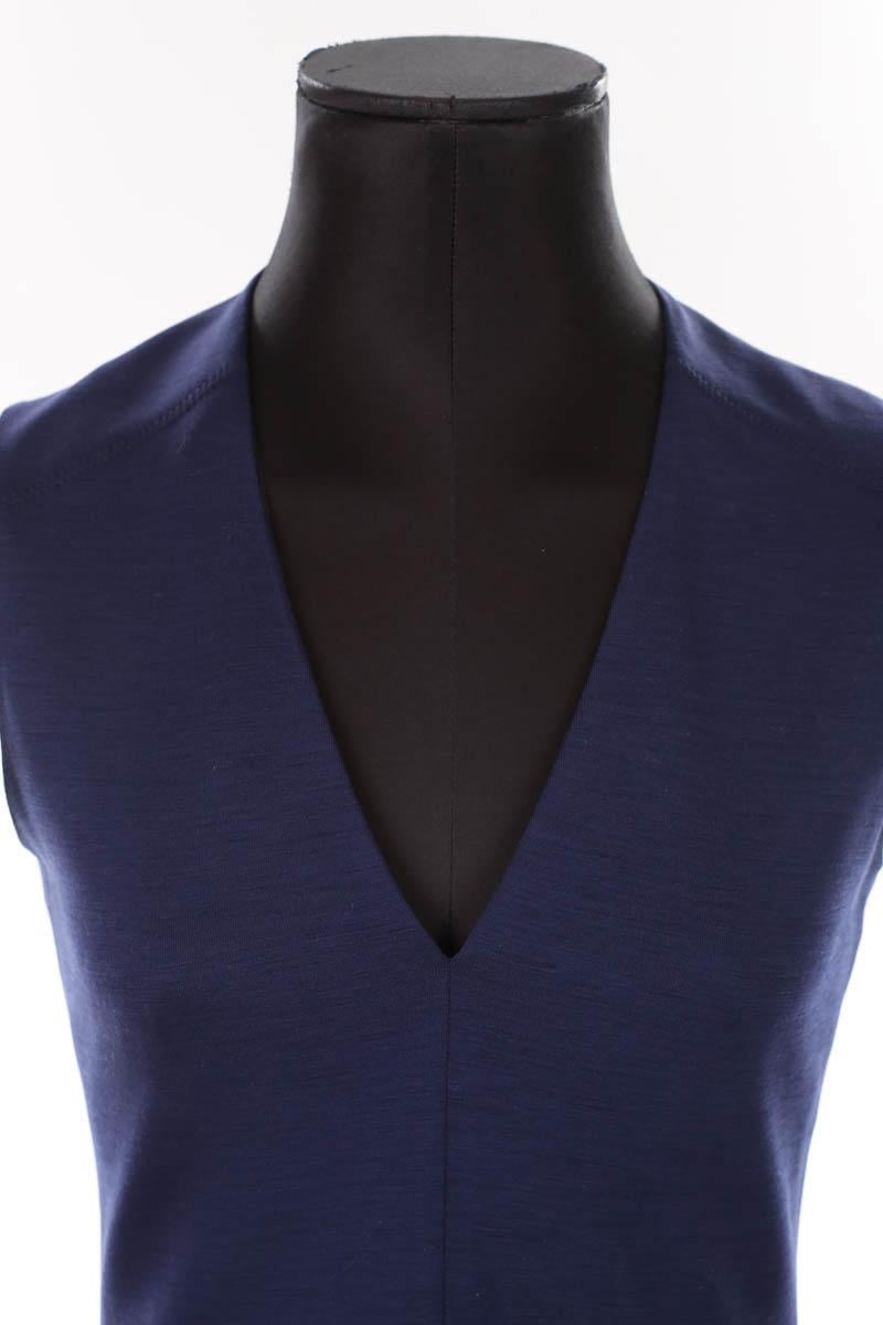 V-neck dress JOSEPH - Seconde Main Blue