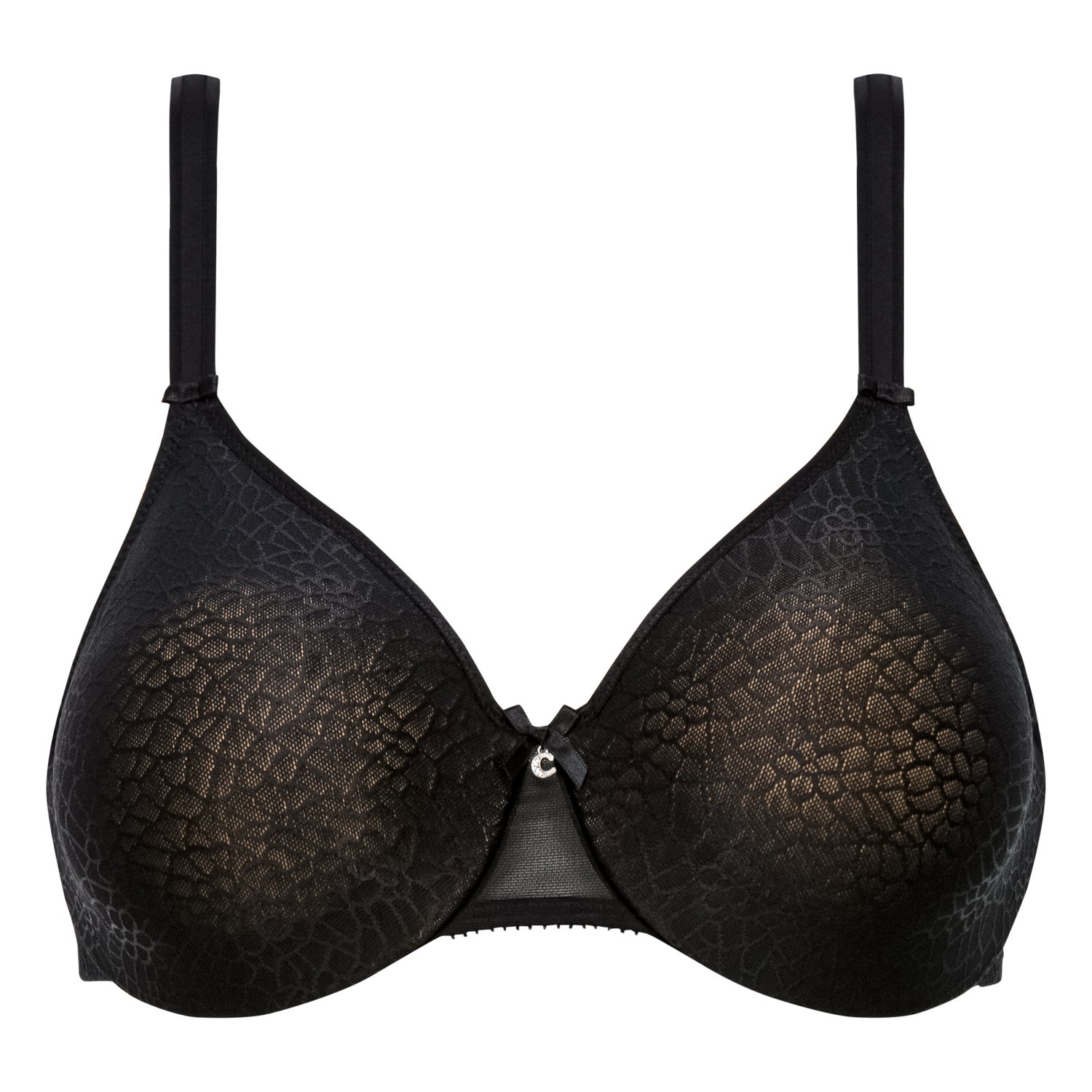 Moulded full-cup bra CHANTELLE Black