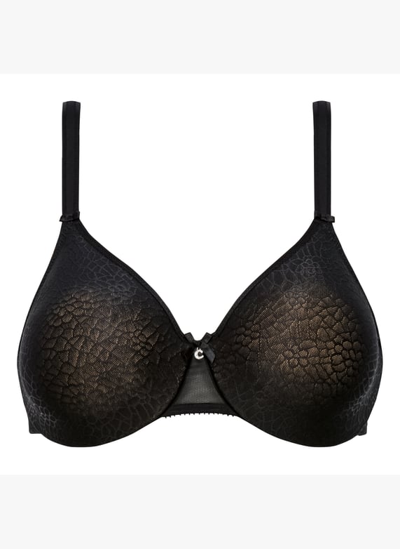 Moulded full-cup bra | Black by CHANTELLE Moulded full-cup bra Black