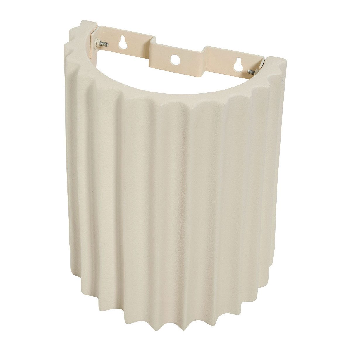 Non-electrified ceramic Olympe applique BLANC D'IVOIRE Beige