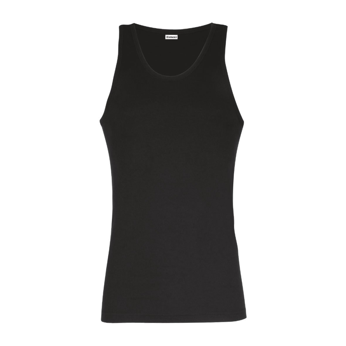 Men's premium pure cotton tank top by Eminence EMINENCE Black