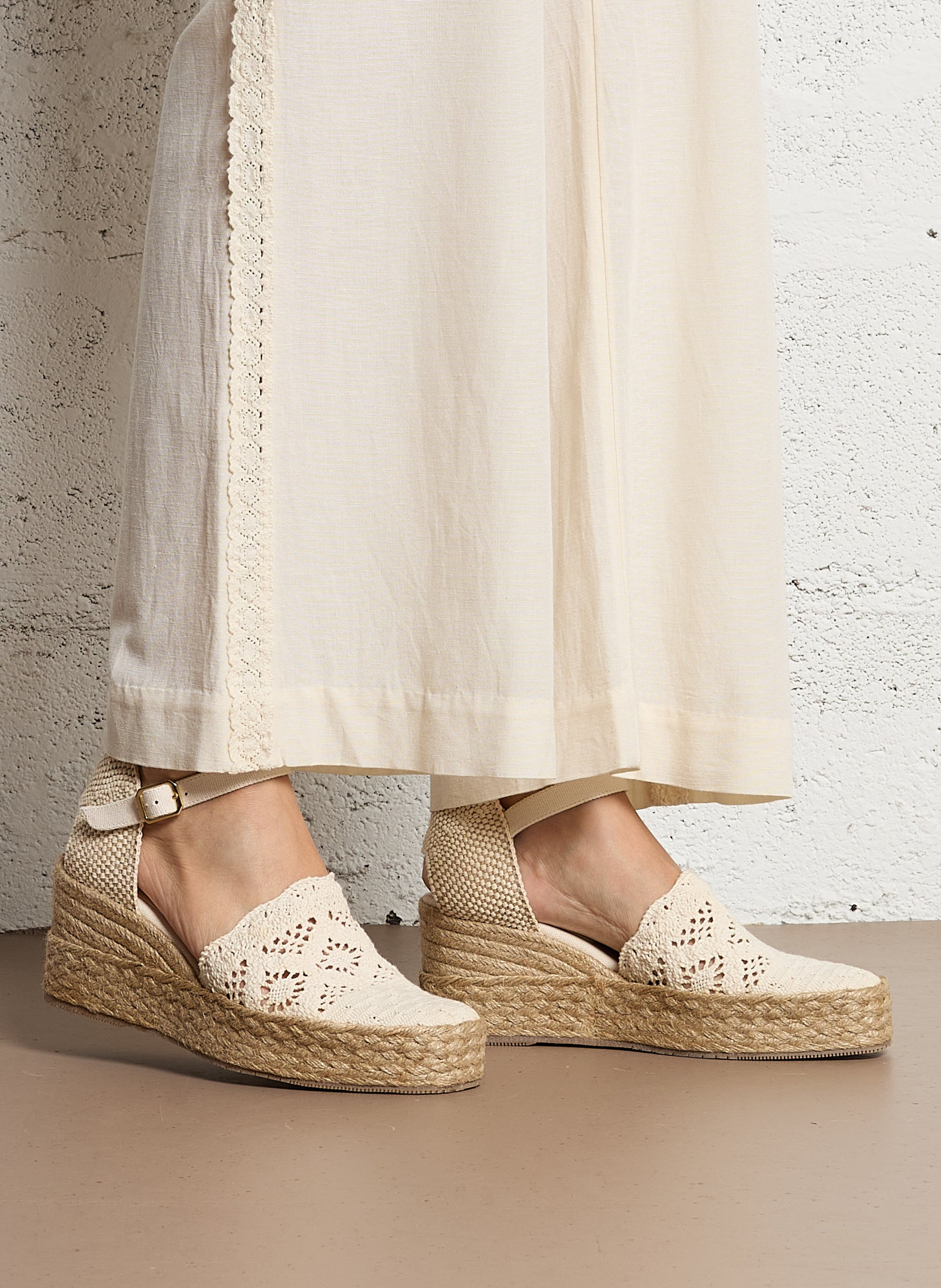 Sandales hautes  PALOMITAS BY PALOMA BARCELO Beige