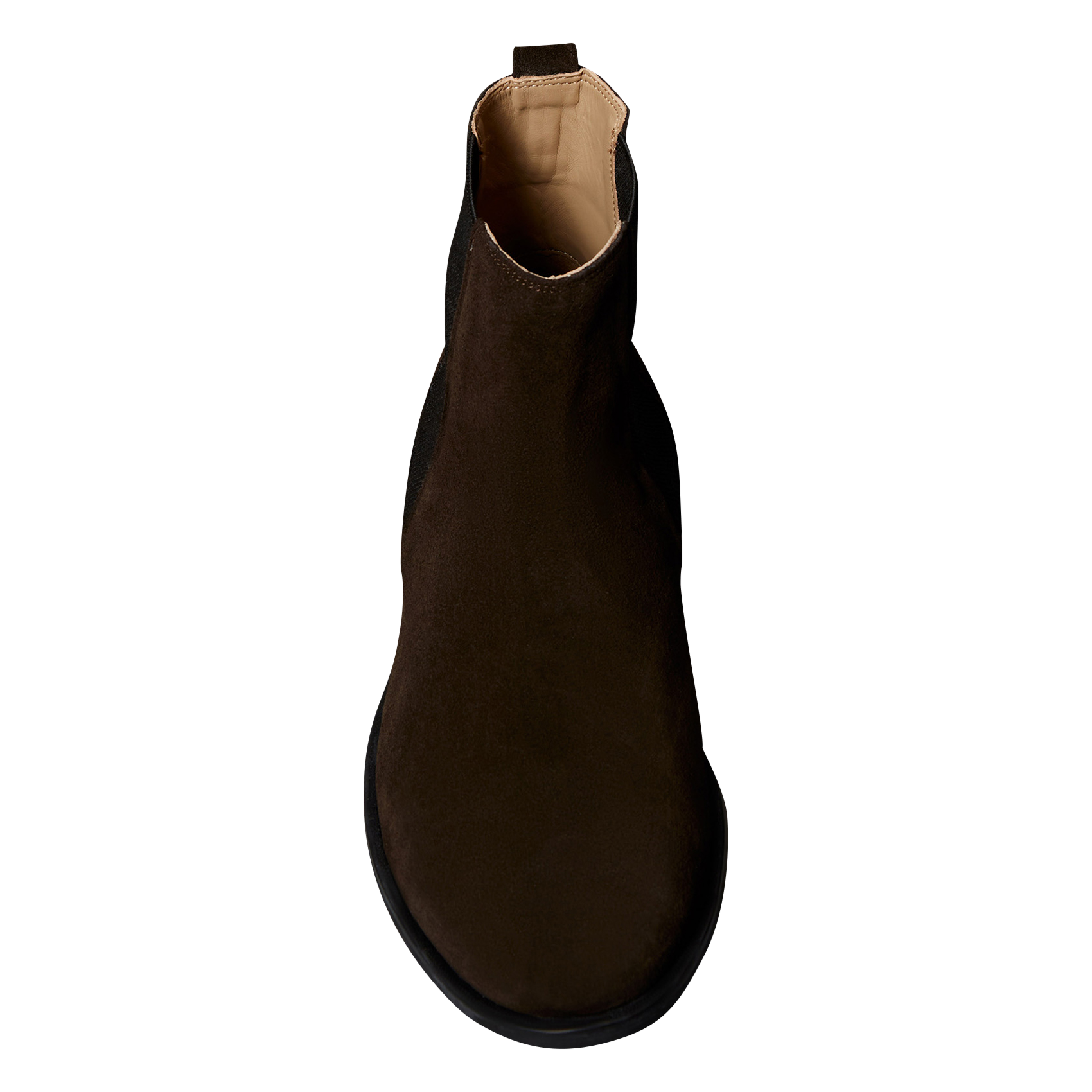 Solid color leather Chelsea boots CALVIN KLEIN Black