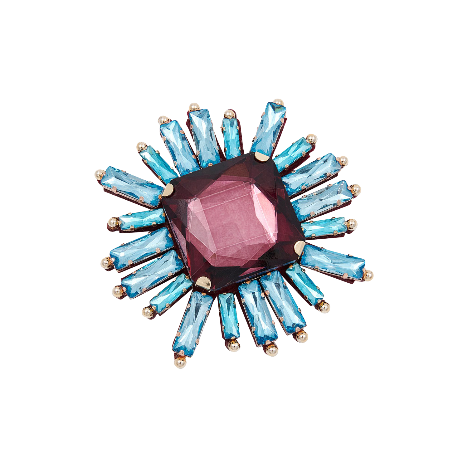 Broche met bloem ESSENTIEL ANTWERP