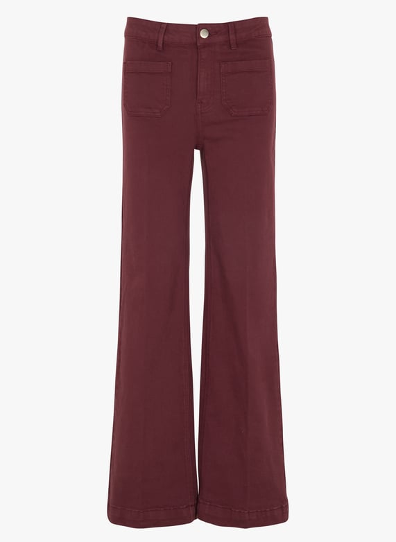 Bootcut-Jeans | Rot by MAISON 123 Bootcut-Jeans Rot