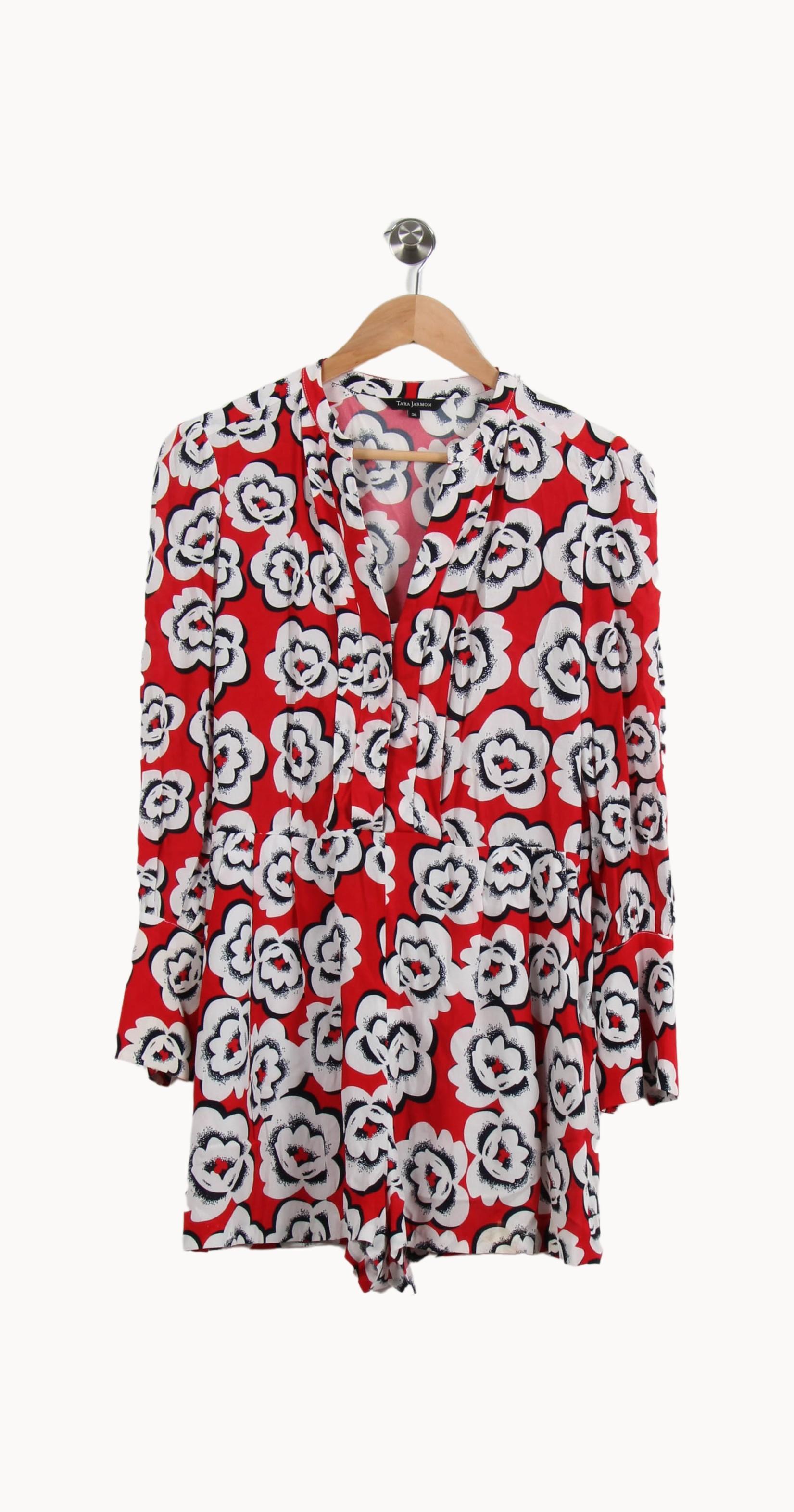 Blouse TARA JARMON - Seconde Main Red