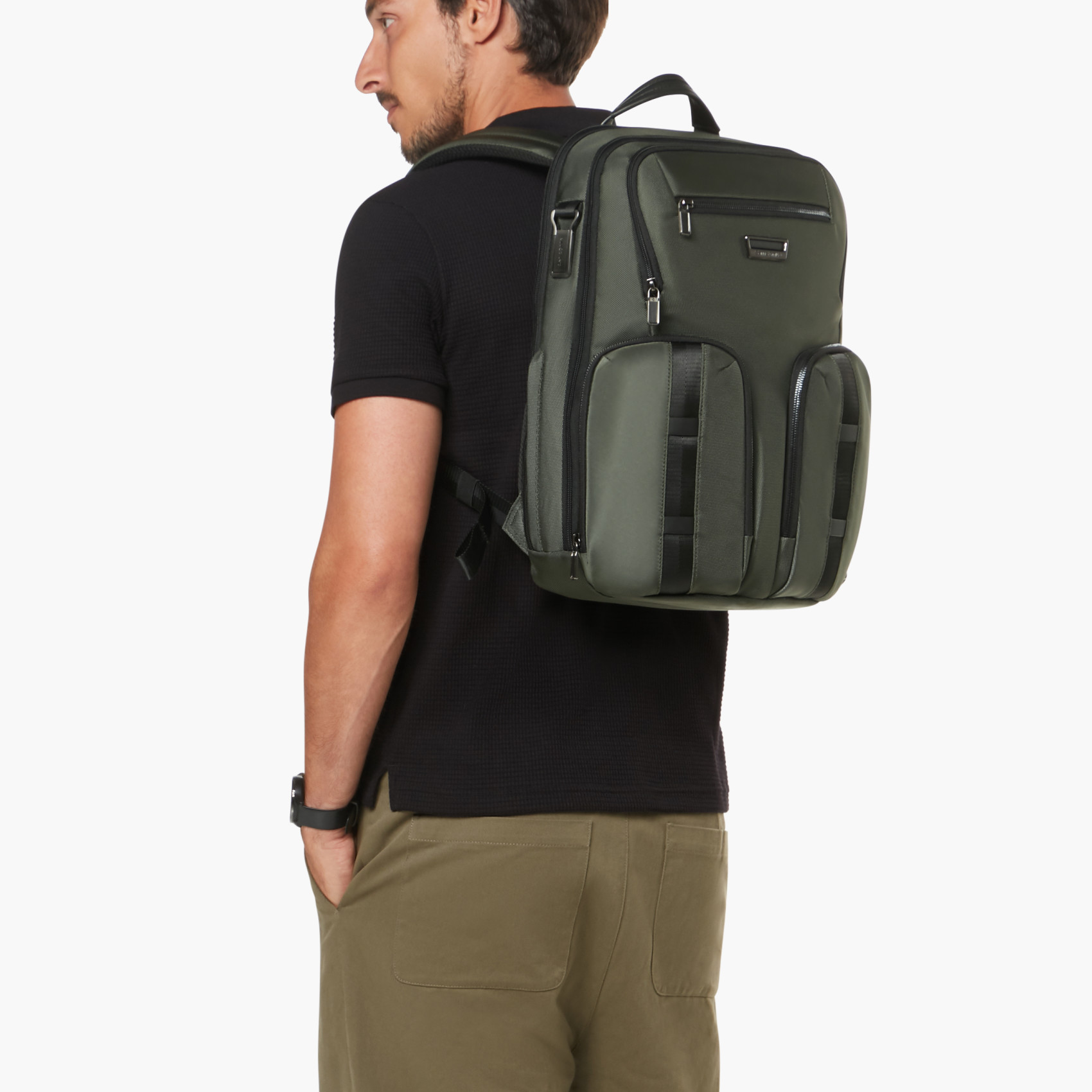 Urban-eye computer messenger bag size S SAMSONITE Green