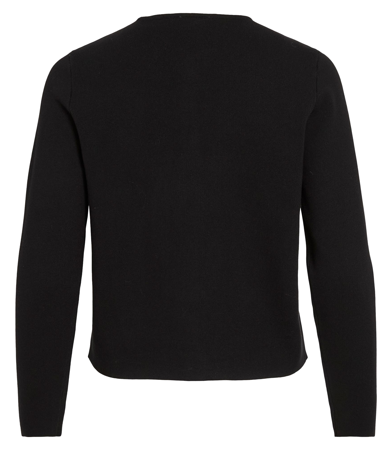 Cardigan droit boutonné VILA Noir