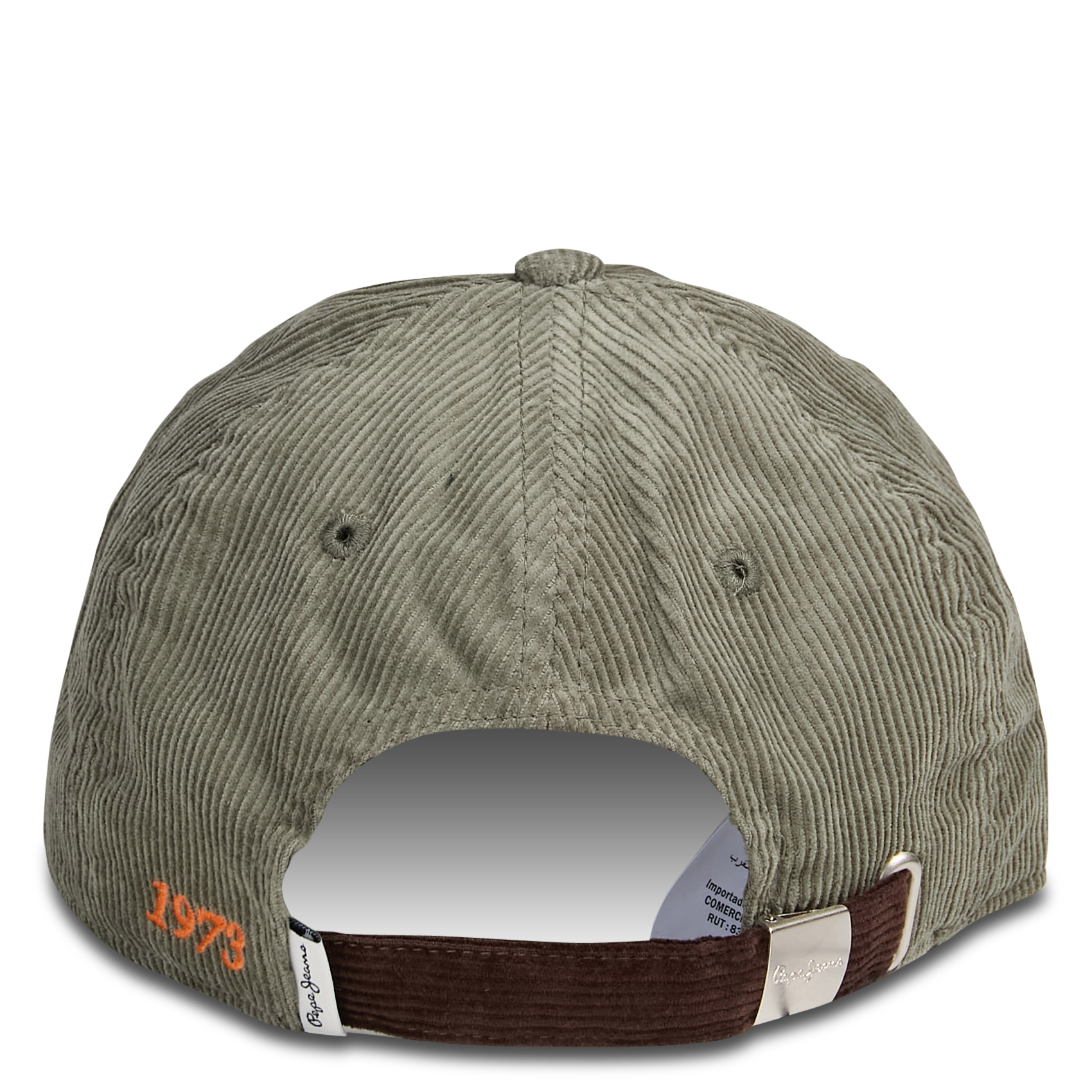 Ribbed cotton cap PEPE JEANS Green