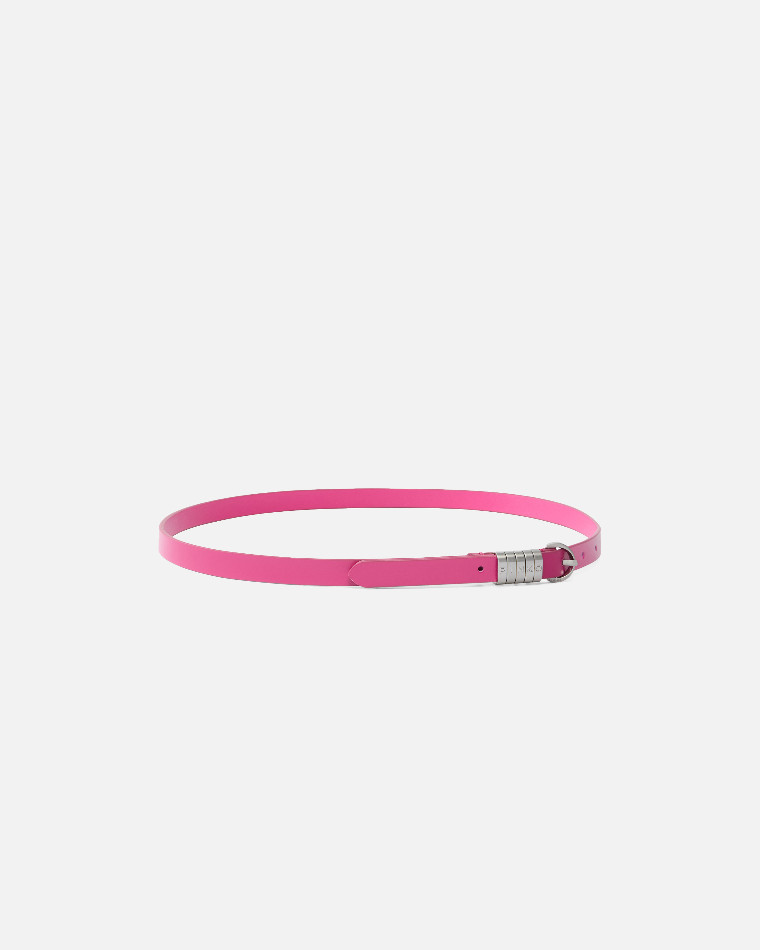 Belt with Pinko logo 1.2 cm PINKO Pink
