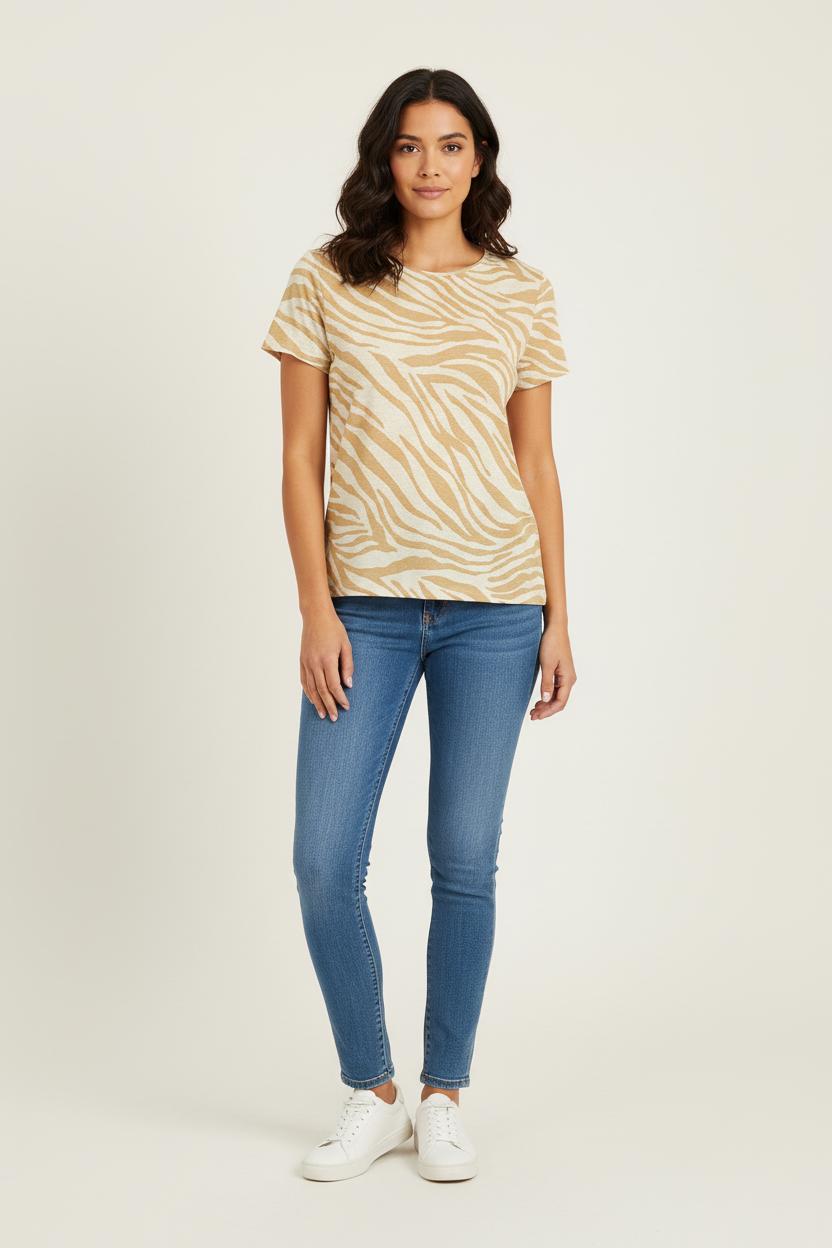 Tommy Badge T-shirt SEZANE - Seconde main Multicolored