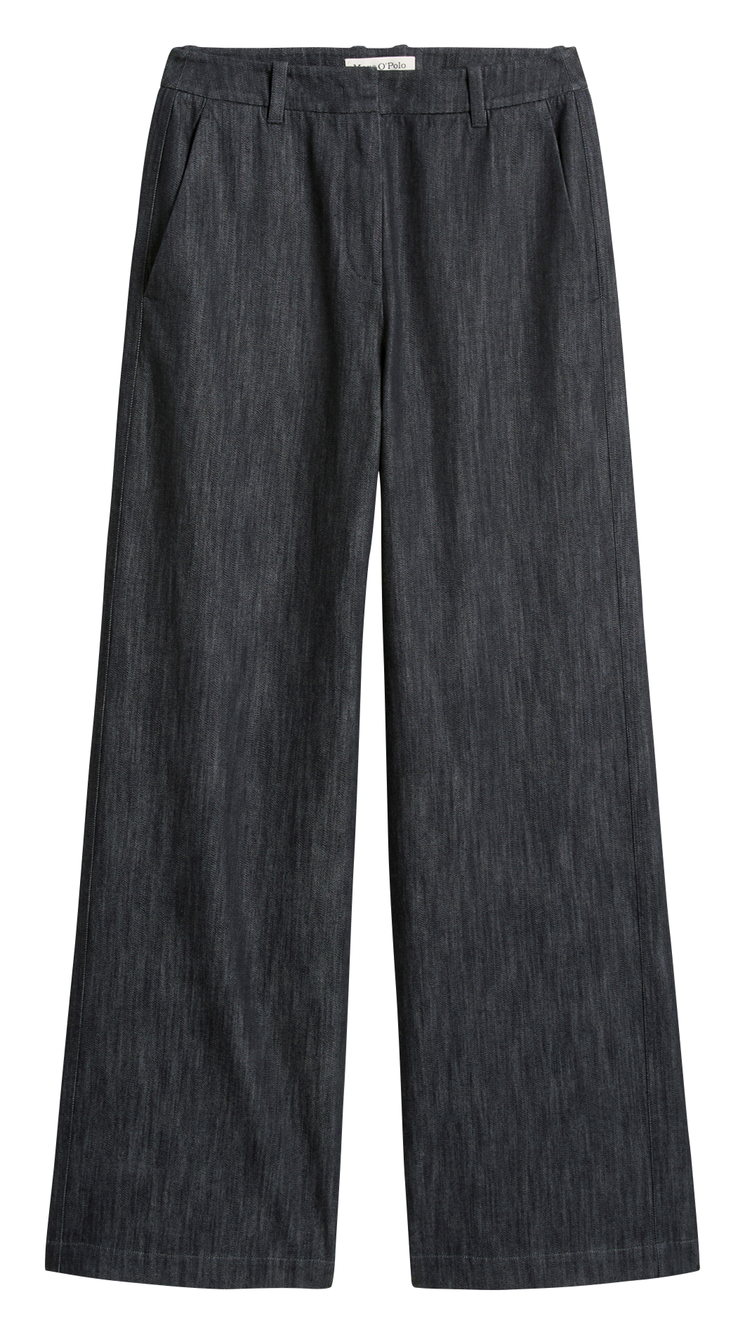 Cotton-blend chinos MARC O'POLO Blue