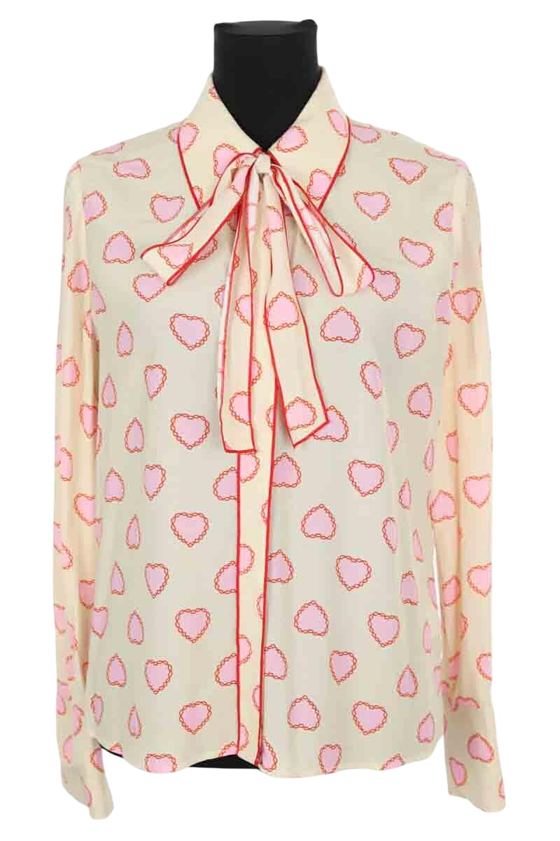 Blouse LK BENNETT - Seconde Main Beige