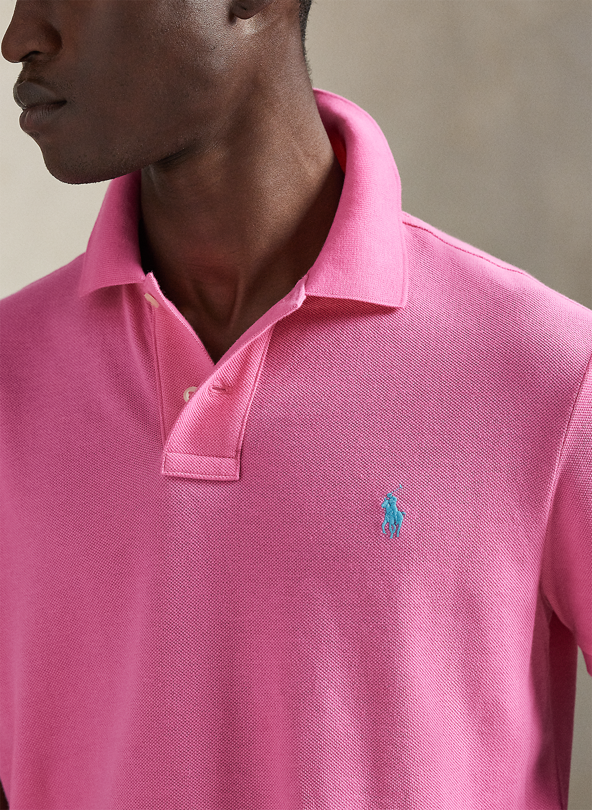 Cotton polo shirt POLO RALPH LAUREN Pink