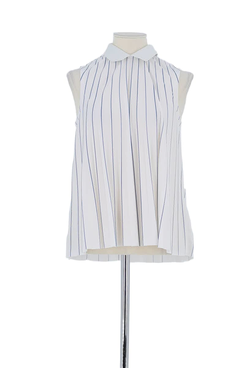 Azawood sleeveless top LACOSTE - SECONDE MAIN White