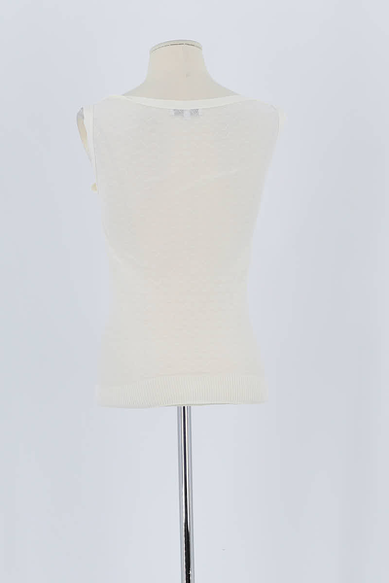 Azawood sleeveless top AGNES B. - Seconde Main White