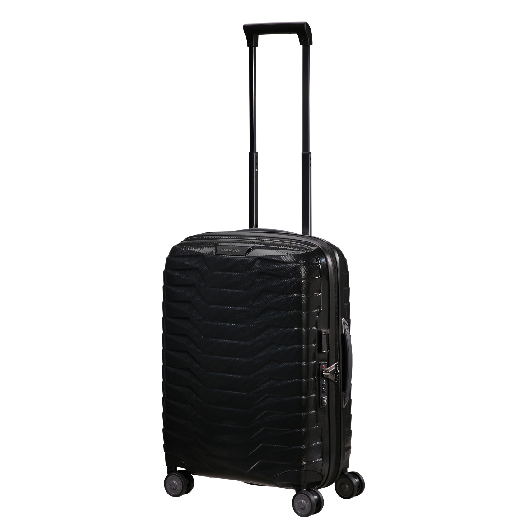 Proxis 4-wheel carry-on suitcase size S SAMSONITE Black