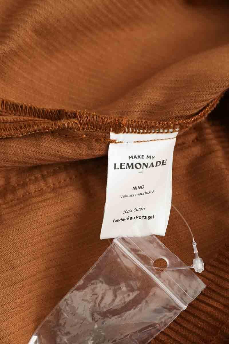 Jacket MAKE MY LEMONADE - Seconde Main Brown