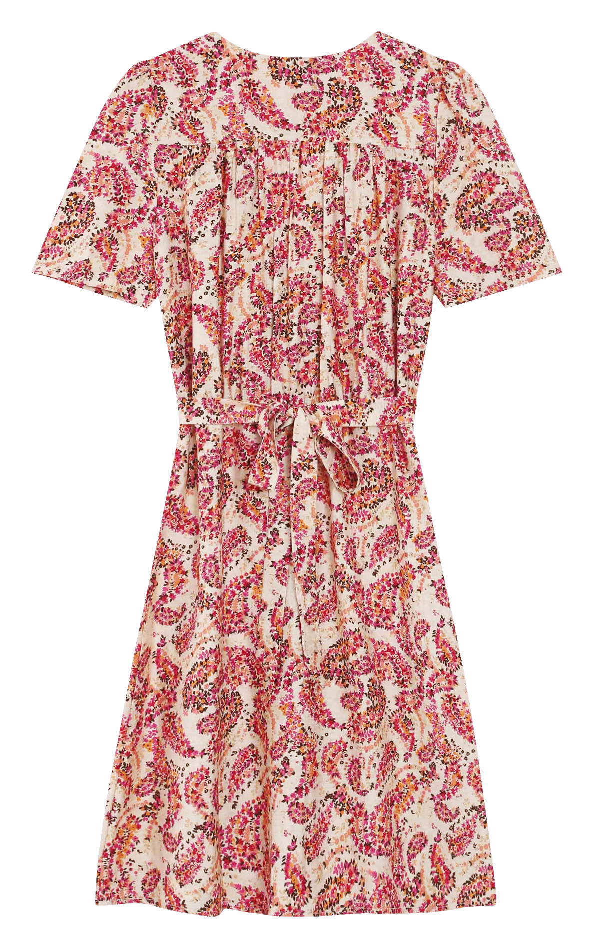 Jurk met print GRACE ET MILA Oranje